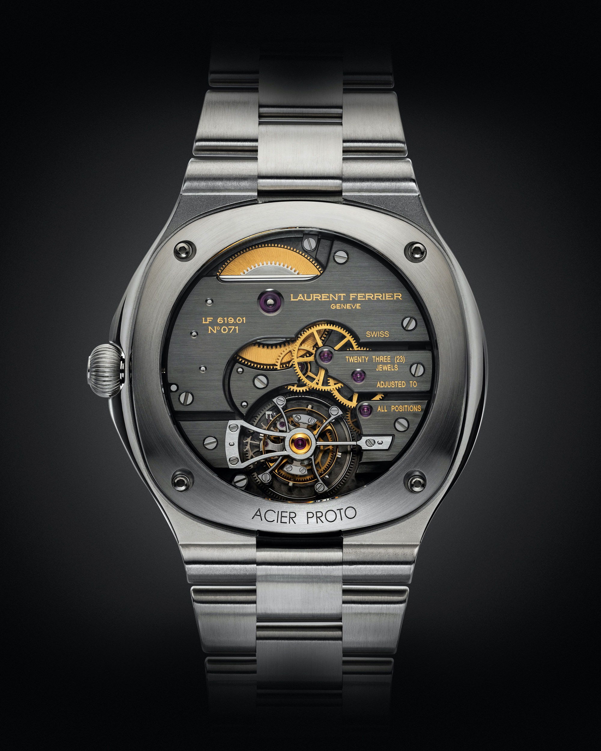 Laurent Ferrier Grand Sport Tourbillon Blue