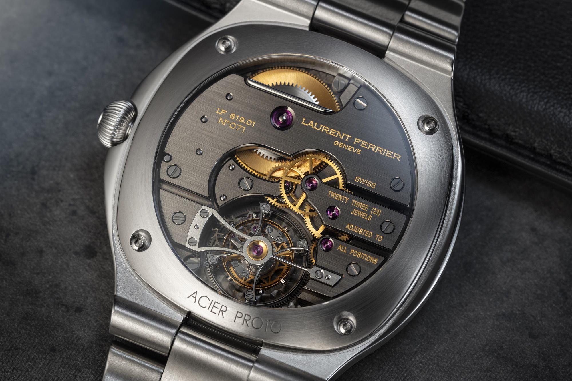 Laurent Ferrier Grand Sport Tourbillon Blue