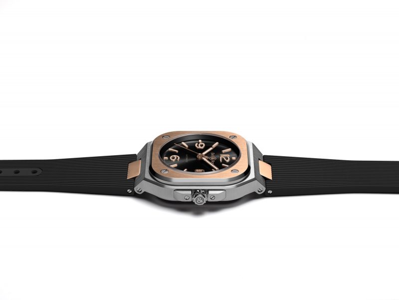 Bell &amp; Ross BR 05 BLACK STEEL &#038; GOLD
