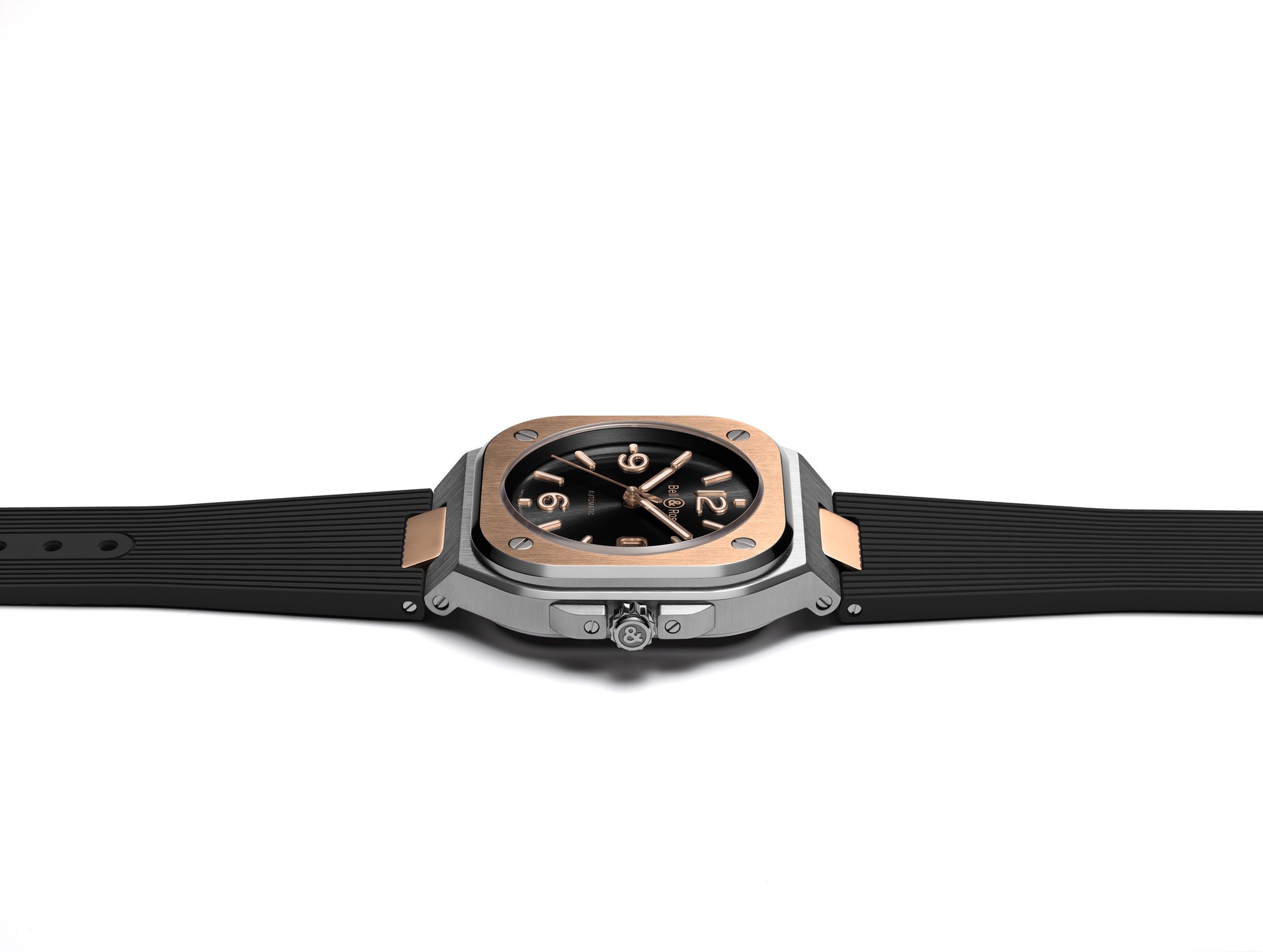 Bell &amp; Ross BR 05 BLACK STEEL &amp; GOLD