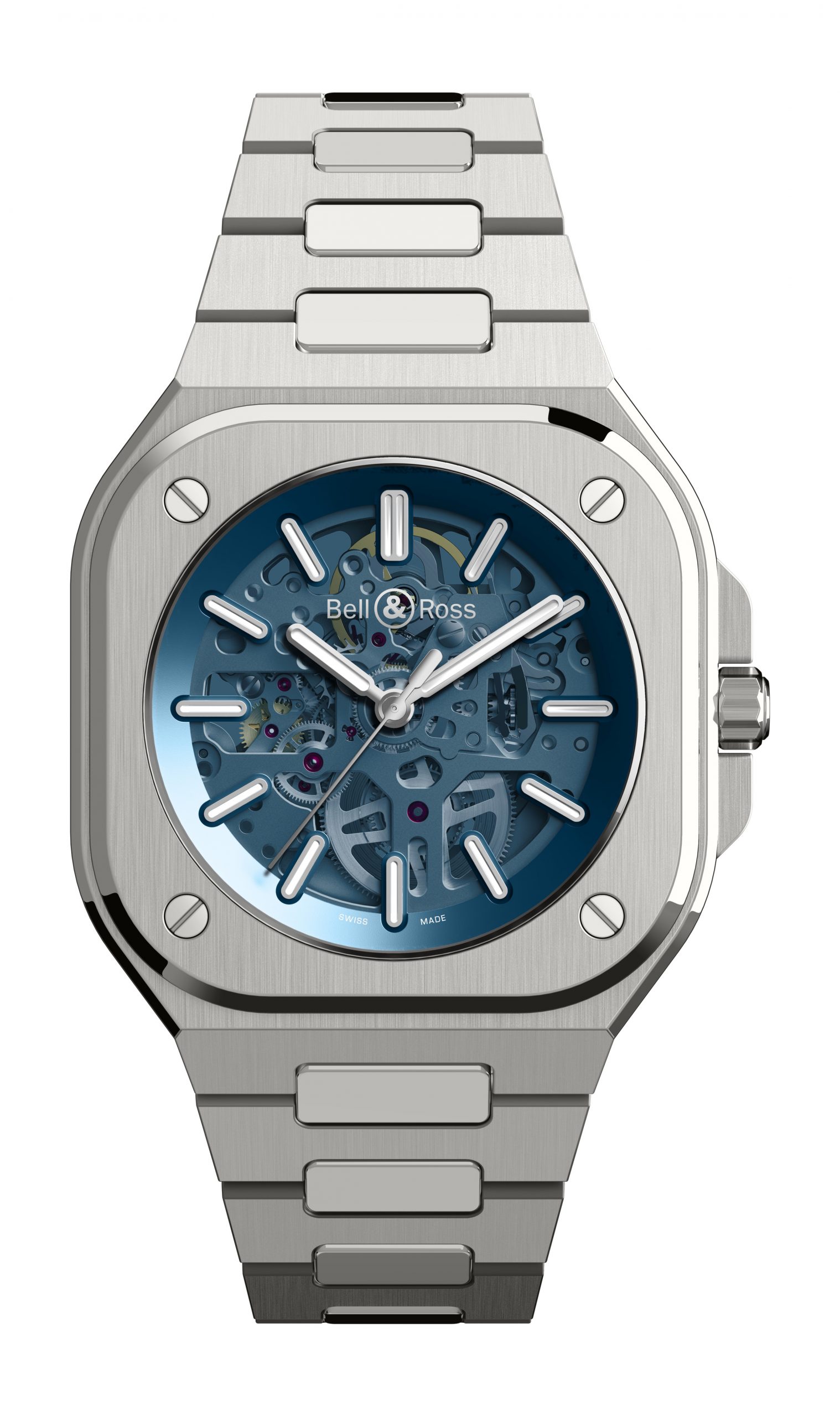 Bell &amp; Ross BR 05 SKELETON BLUE