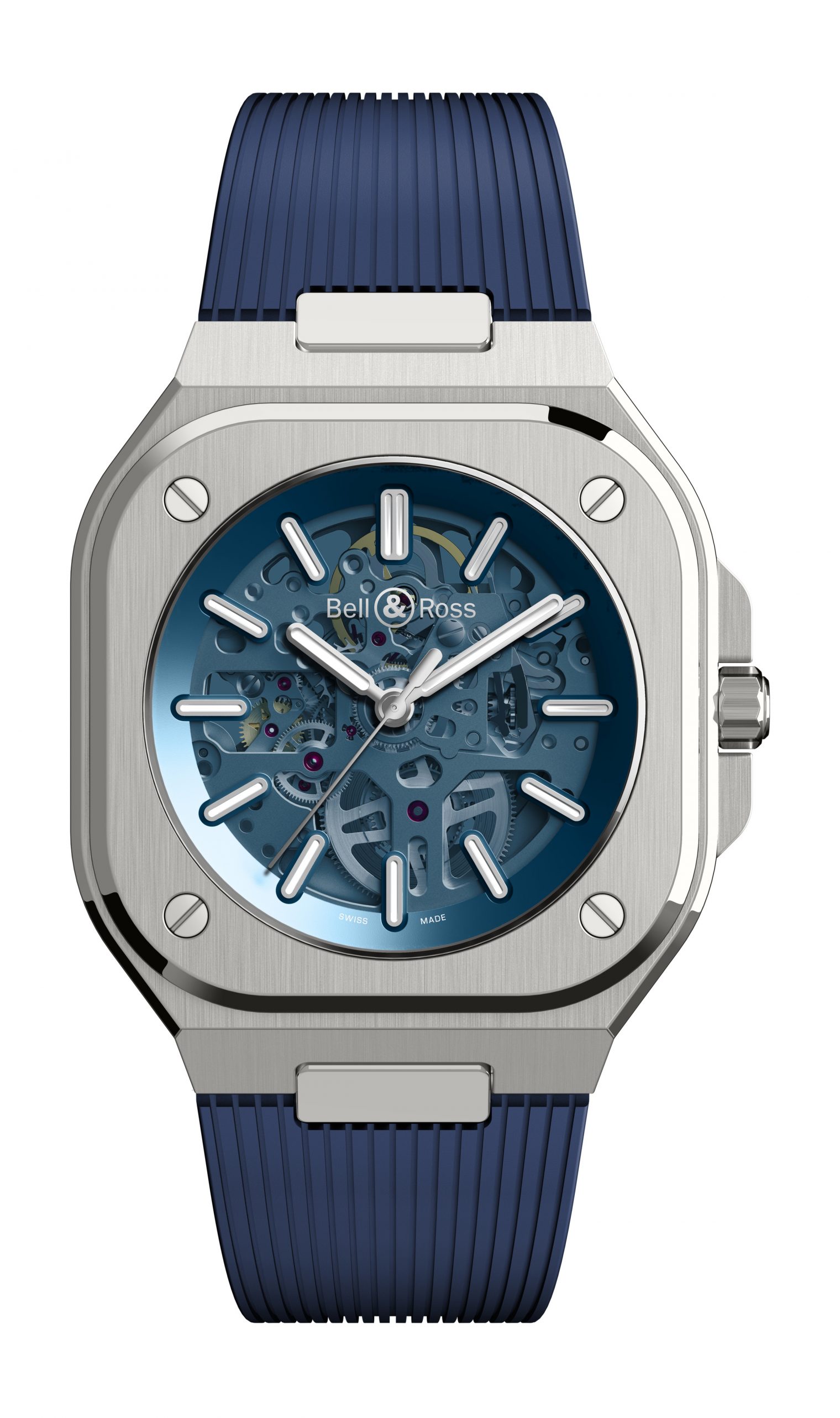 Bell \u0026 Ross BR-05 SKELETON BLUE – BR05A 