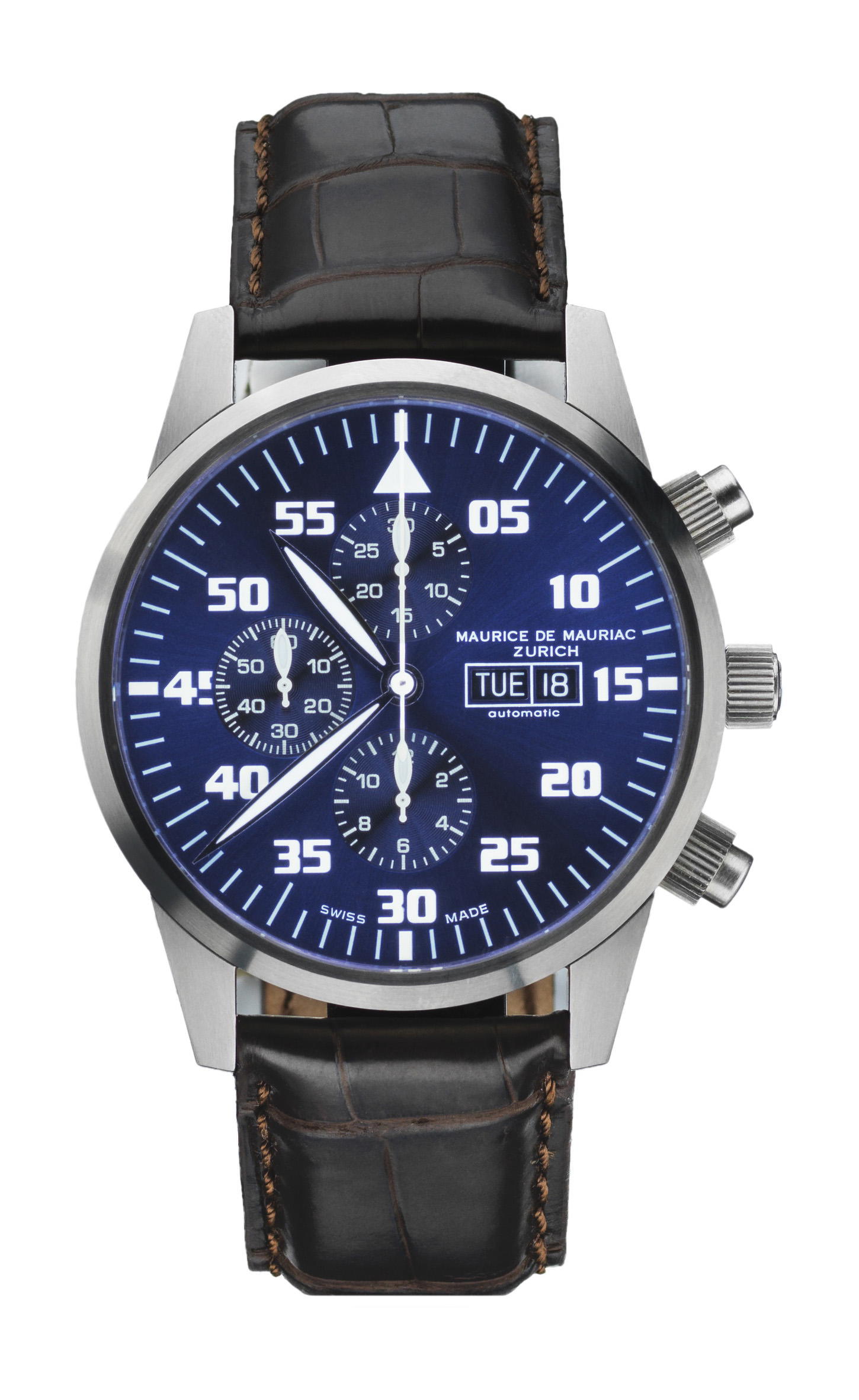 Maurice de Mauriac Chrono Modern "Deep Blue“