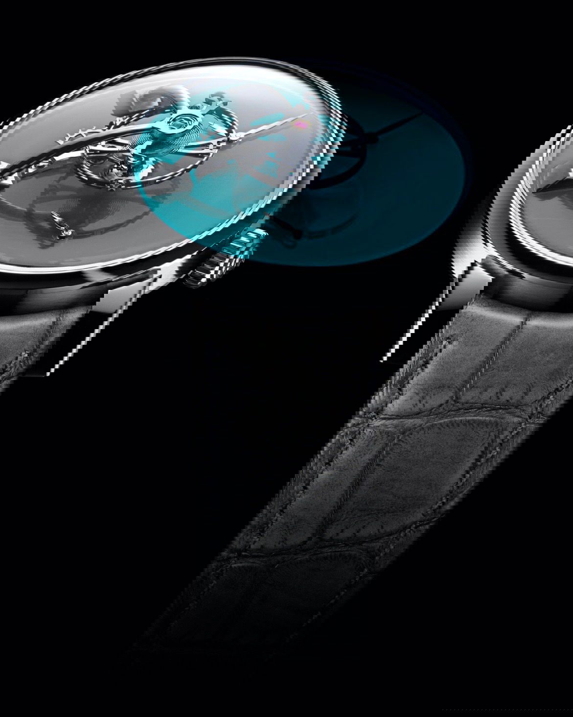 MB&amp;F LM101 MB&amp;F x H. Moser Aqua Blue