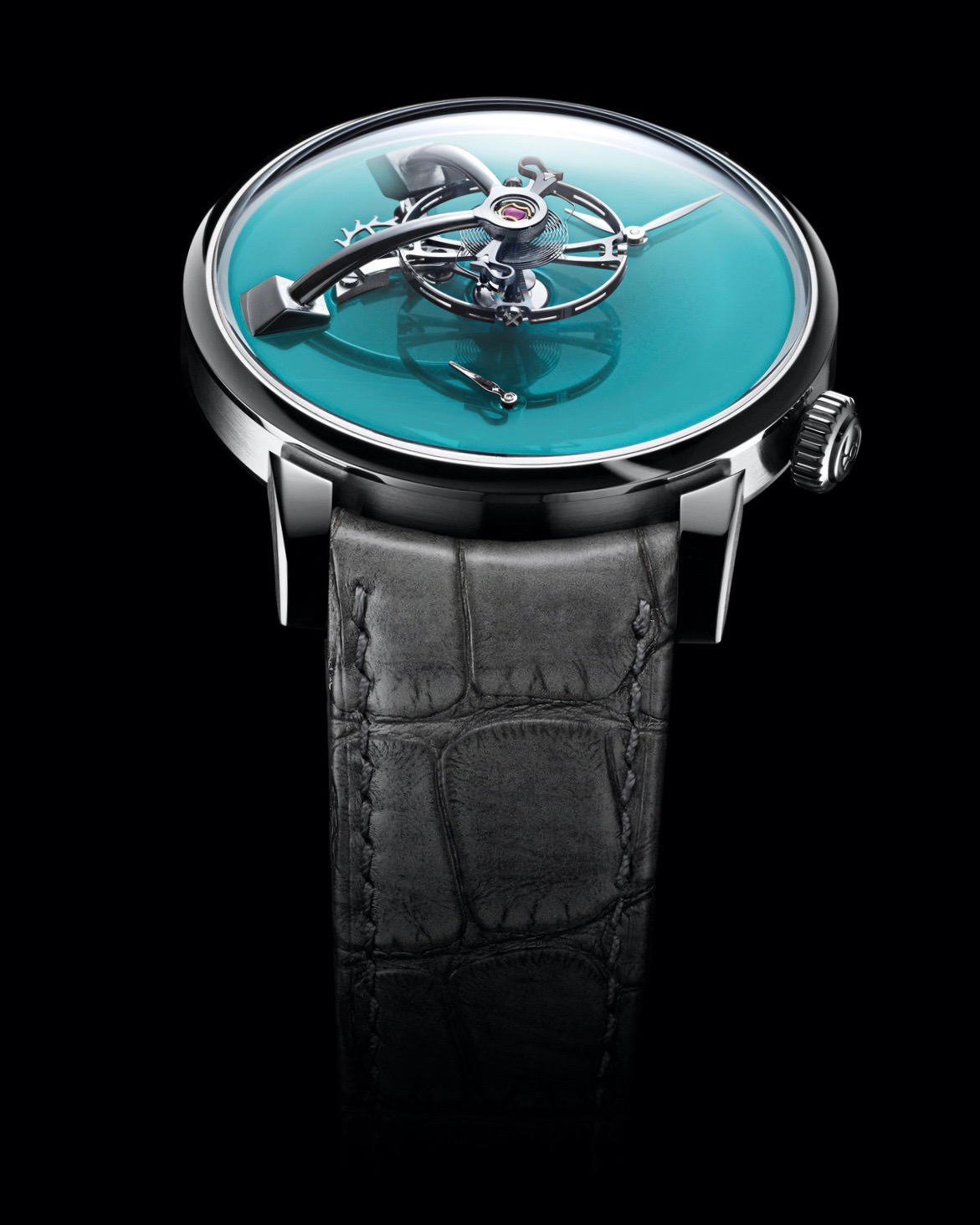 MB&F LM101 MB&F x H. Moser Aqua Blue