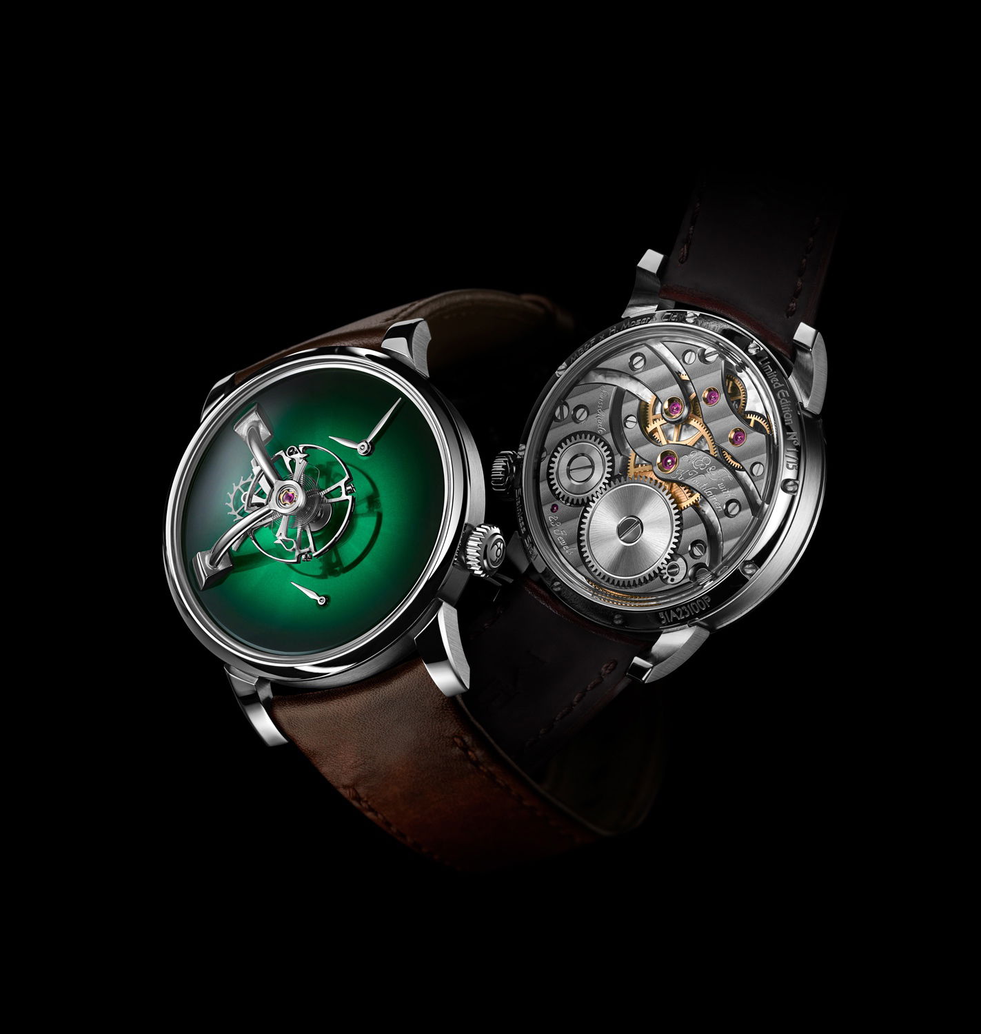 MB&amp;F LM101 MB&amp;F x H. Moser Cosmic Green
