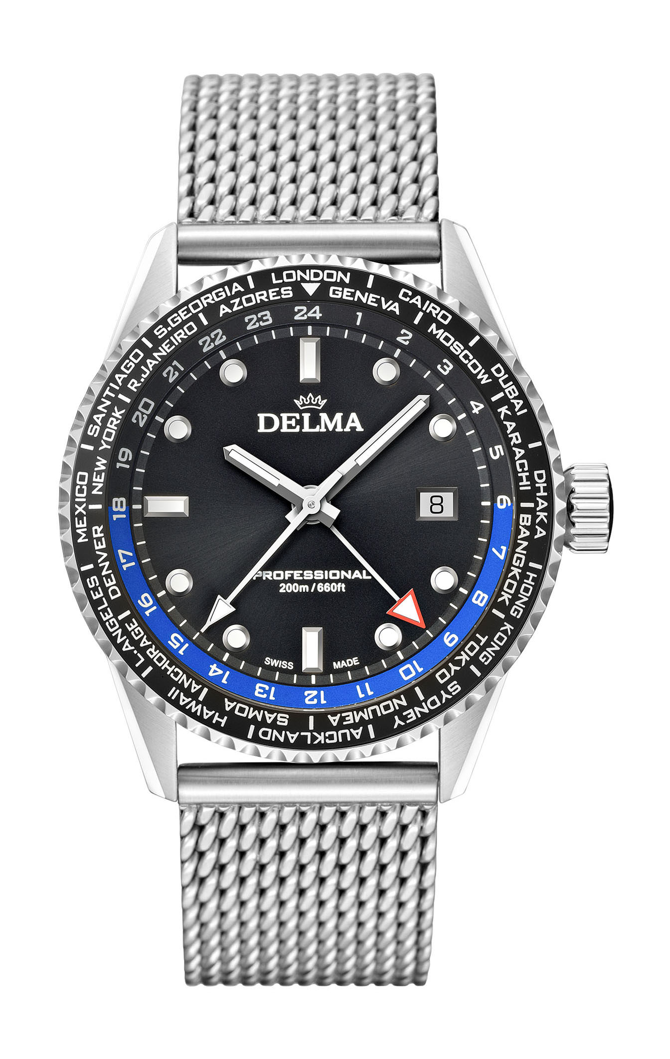 Delma Cayman Worldtimer