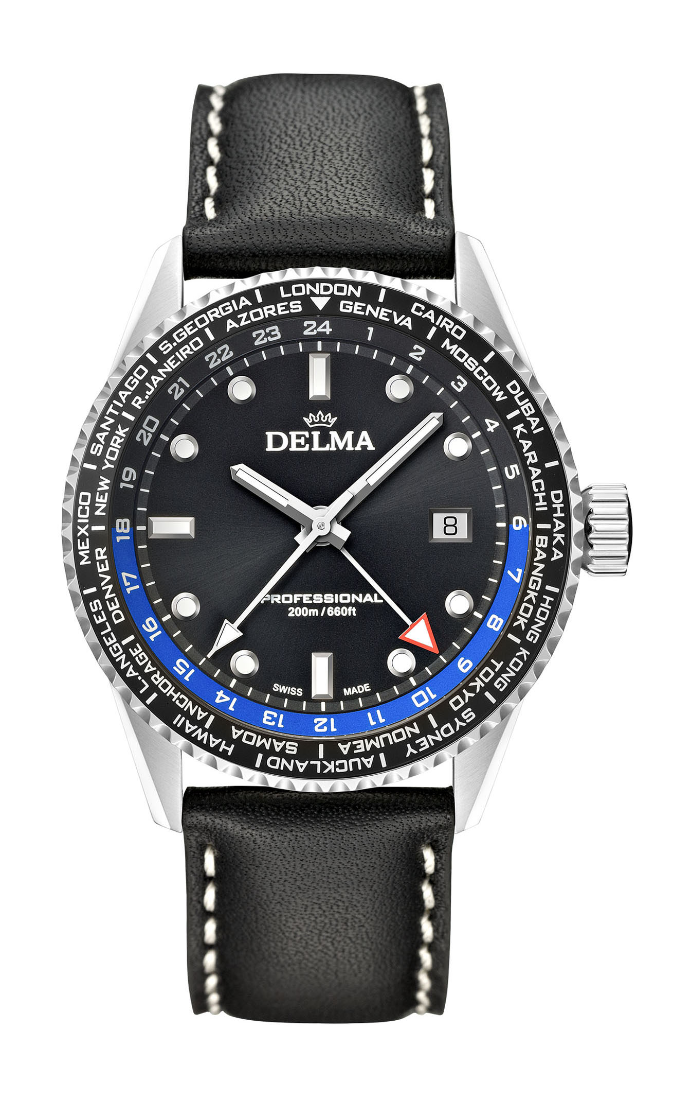 Delma Cayman Worldtimer