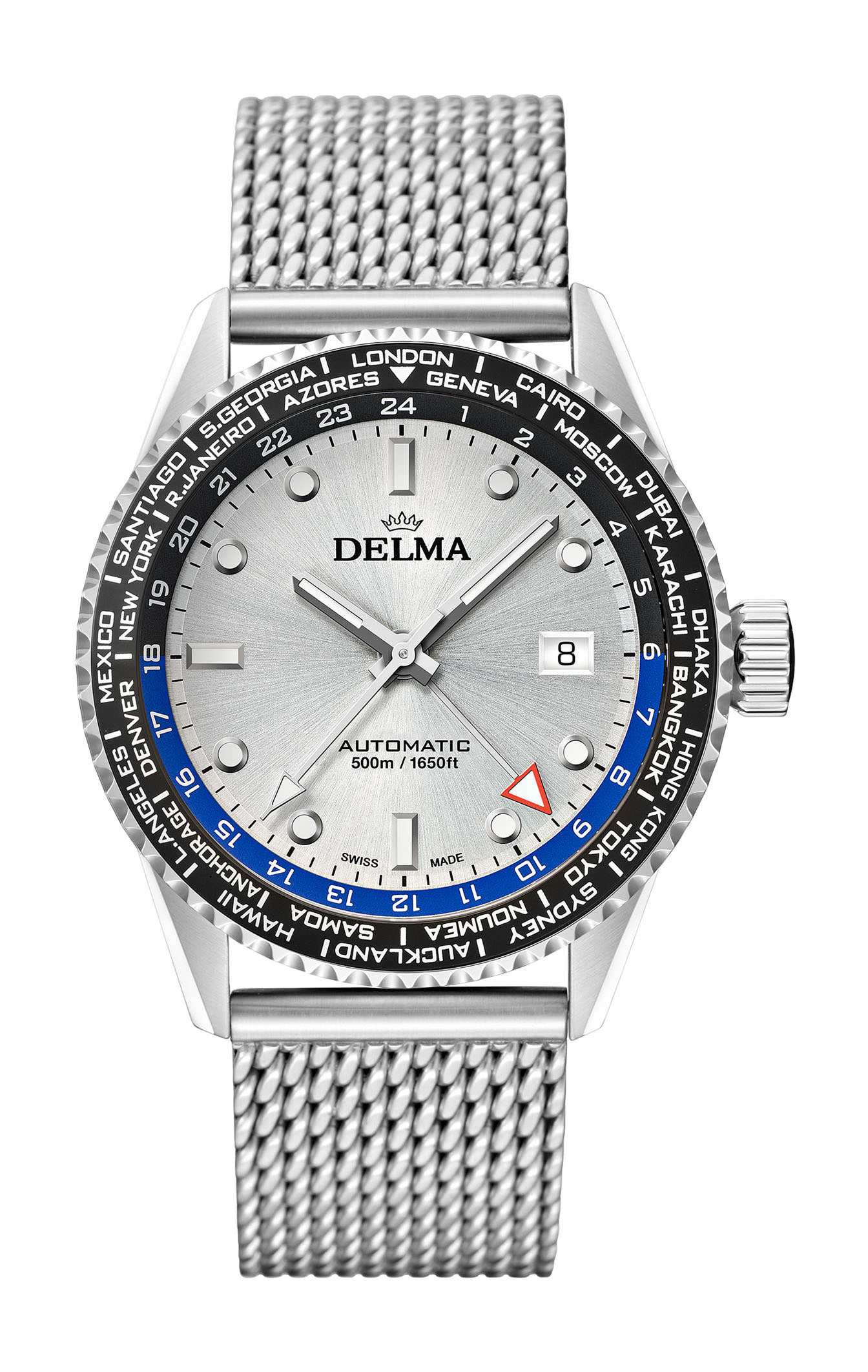 Delma Cayman Worldtimer Automatic