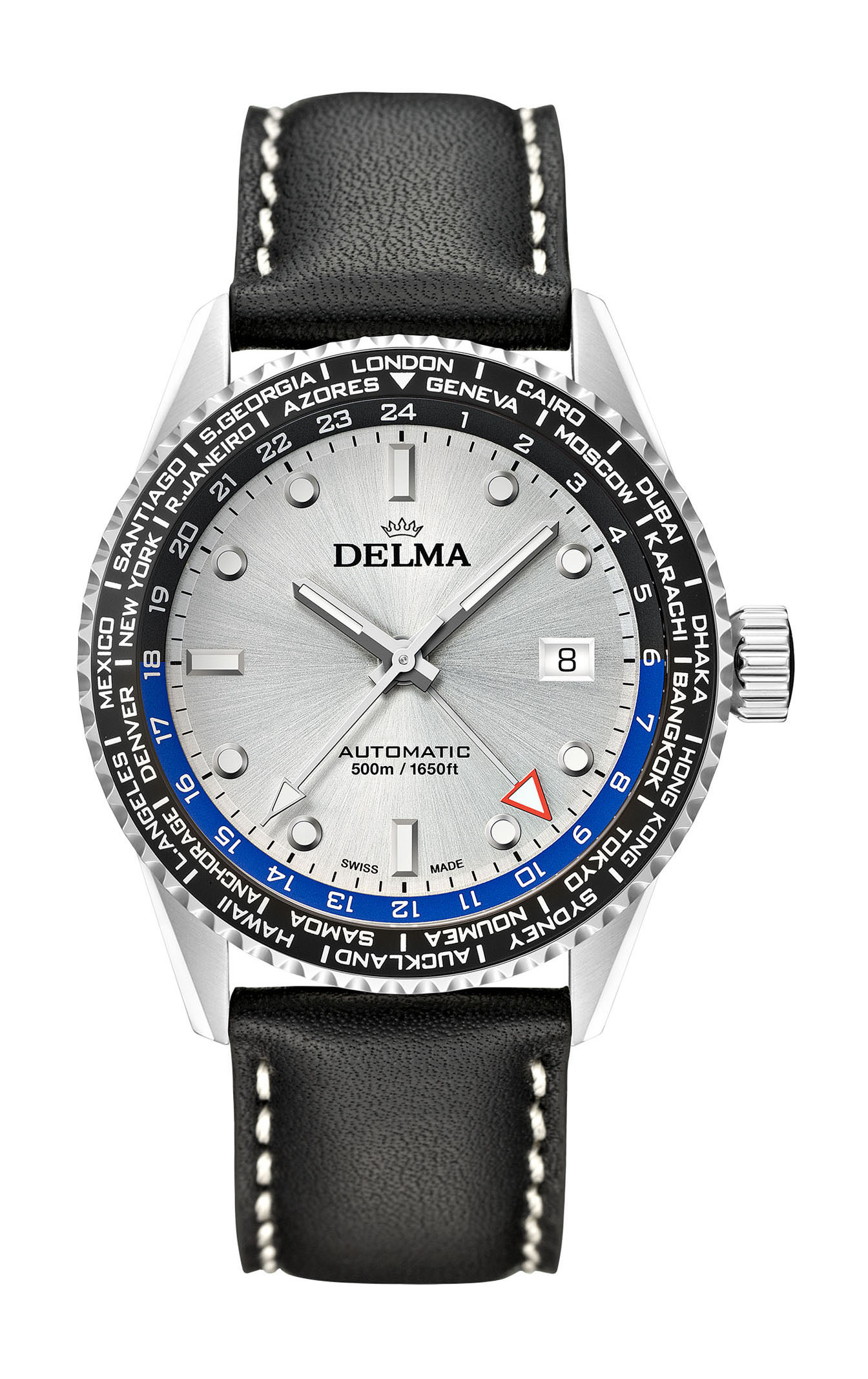 Delma Cayman Worldtimer Automatic