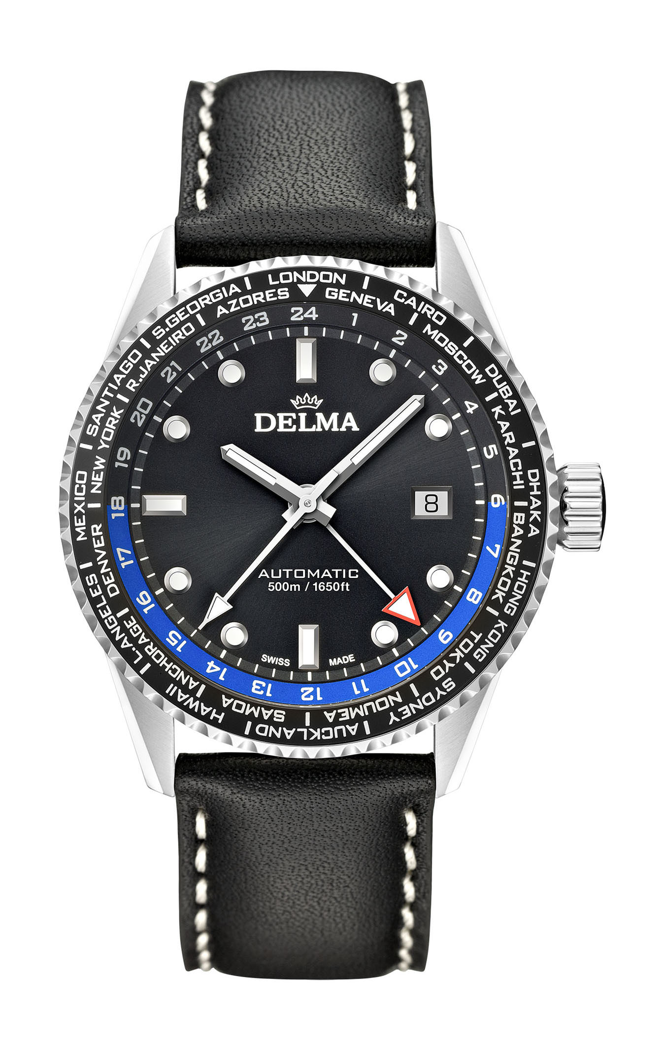 Delma Cayman Worldtimer Automatic