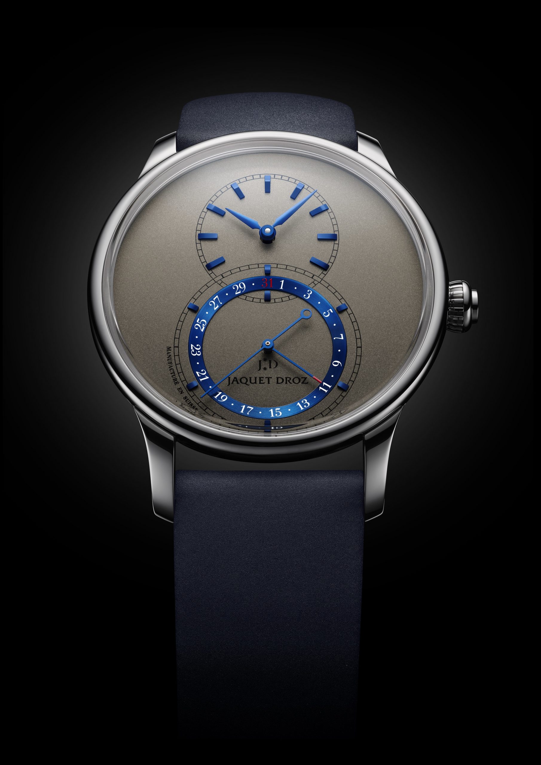 Jaquet Droz Grande Seconde Quantieme Titanium Gray