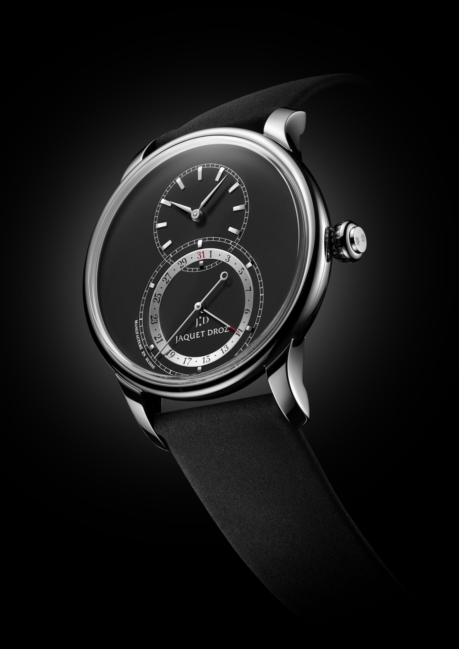 Jaquet Droz Grande Seconde Quantieme Matte Black