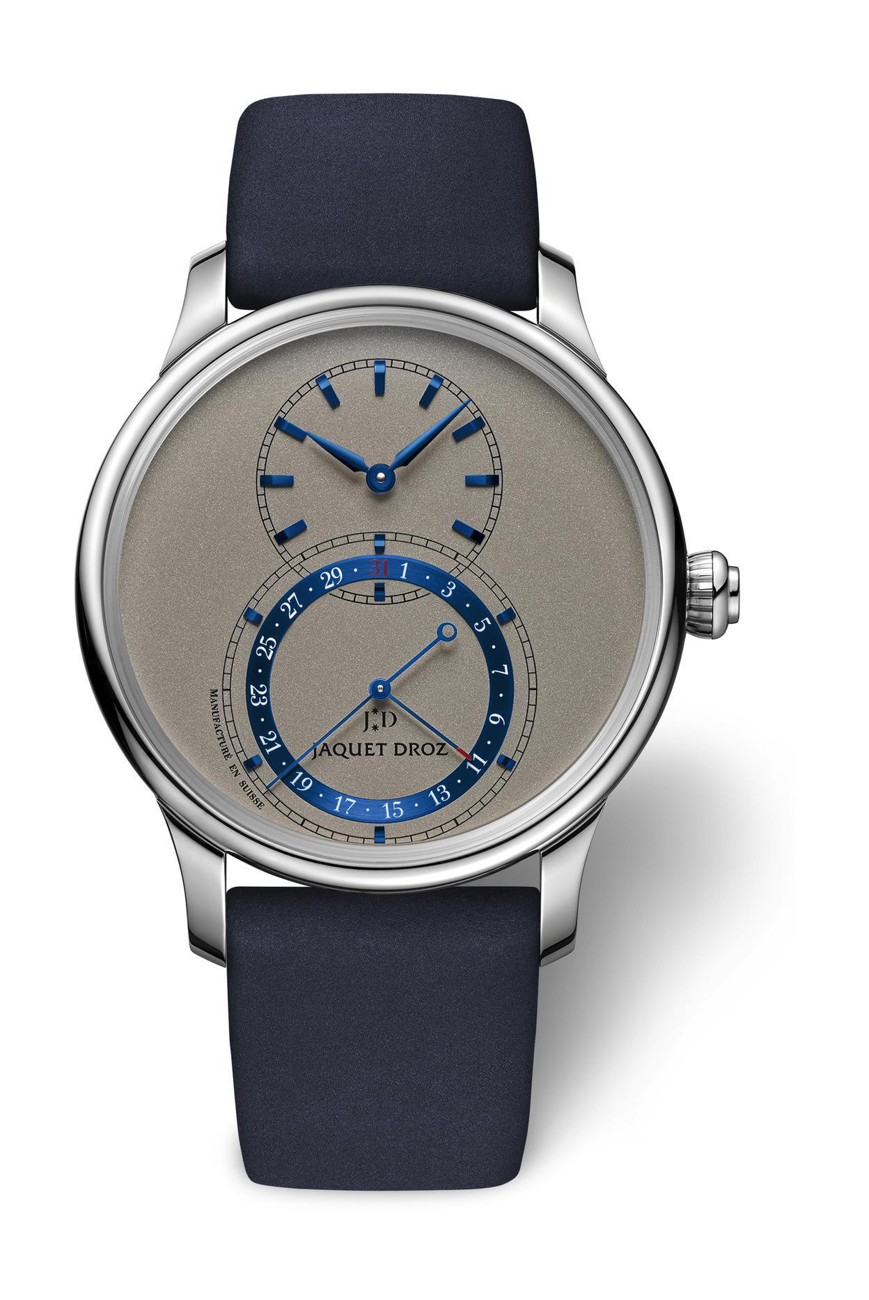 Jaquet Droz Grande Seconde Quantieme Titanium Gray