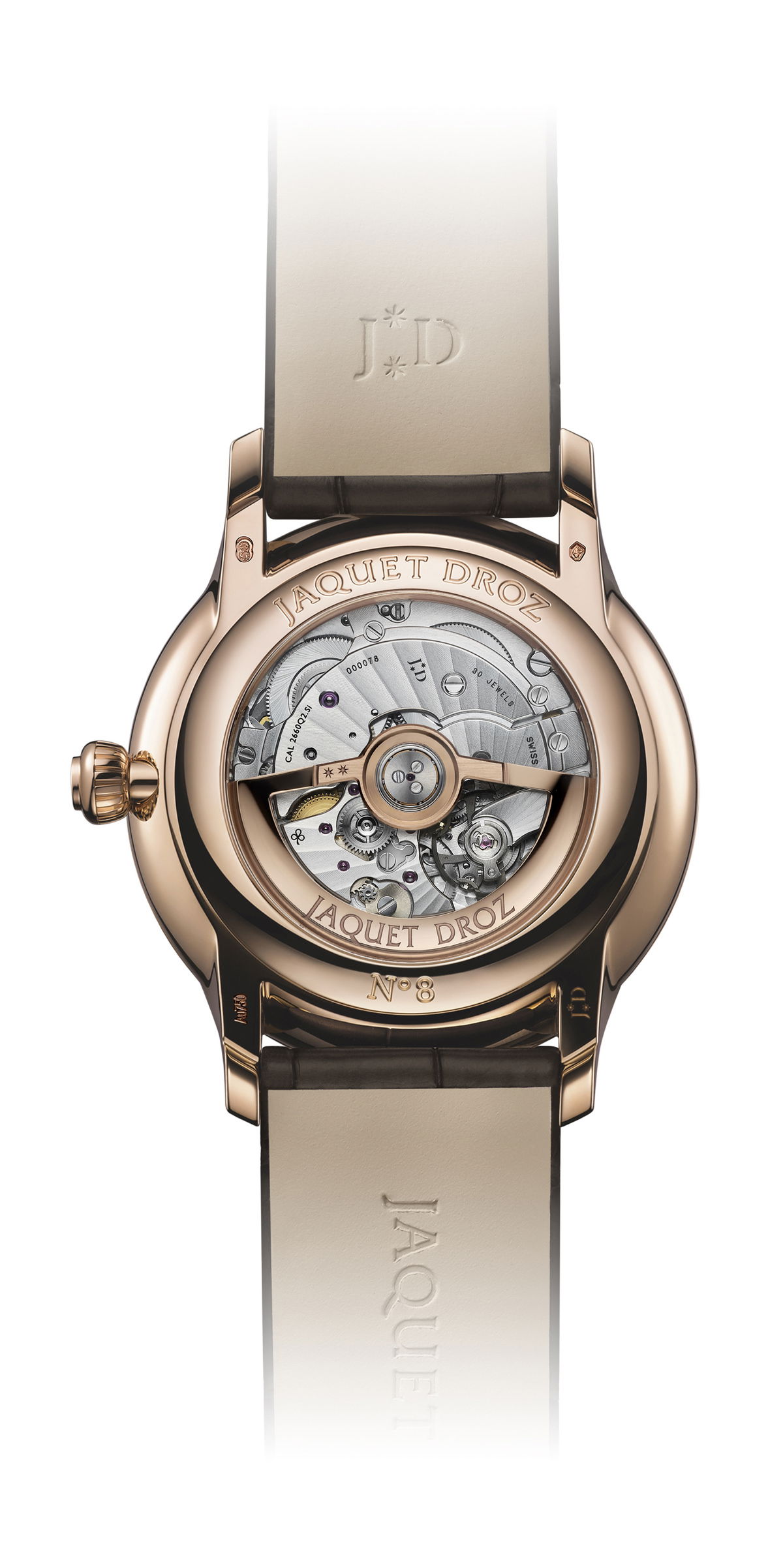 Jaquet Droz Grande Seconde Quantieme Anthracite Enamel