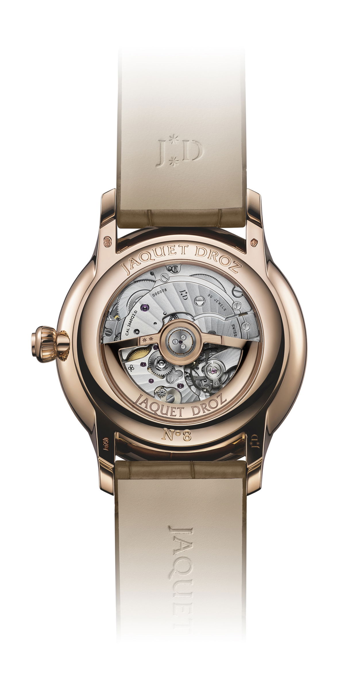 Jaquet Droz Grande Seconde Quantieme Ivory Enamel