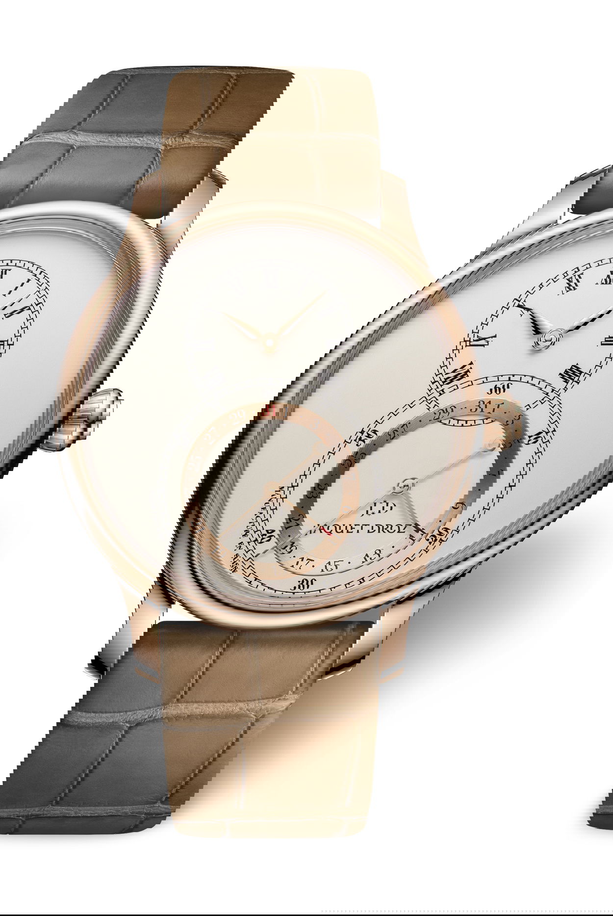 Jaquet Droz Grande Seconde Quantieme Ivory Enamel