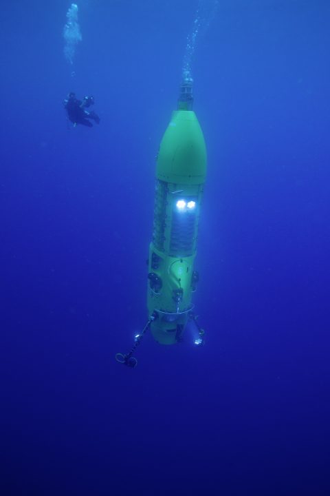 James Cameron’s DeepSea Challenger submersible expeditions