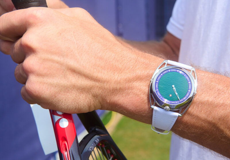 Tommy Paul wearing the De Bethune DB28 LTC