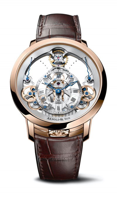 Arnold &amp; Son Time Pyramid Gold