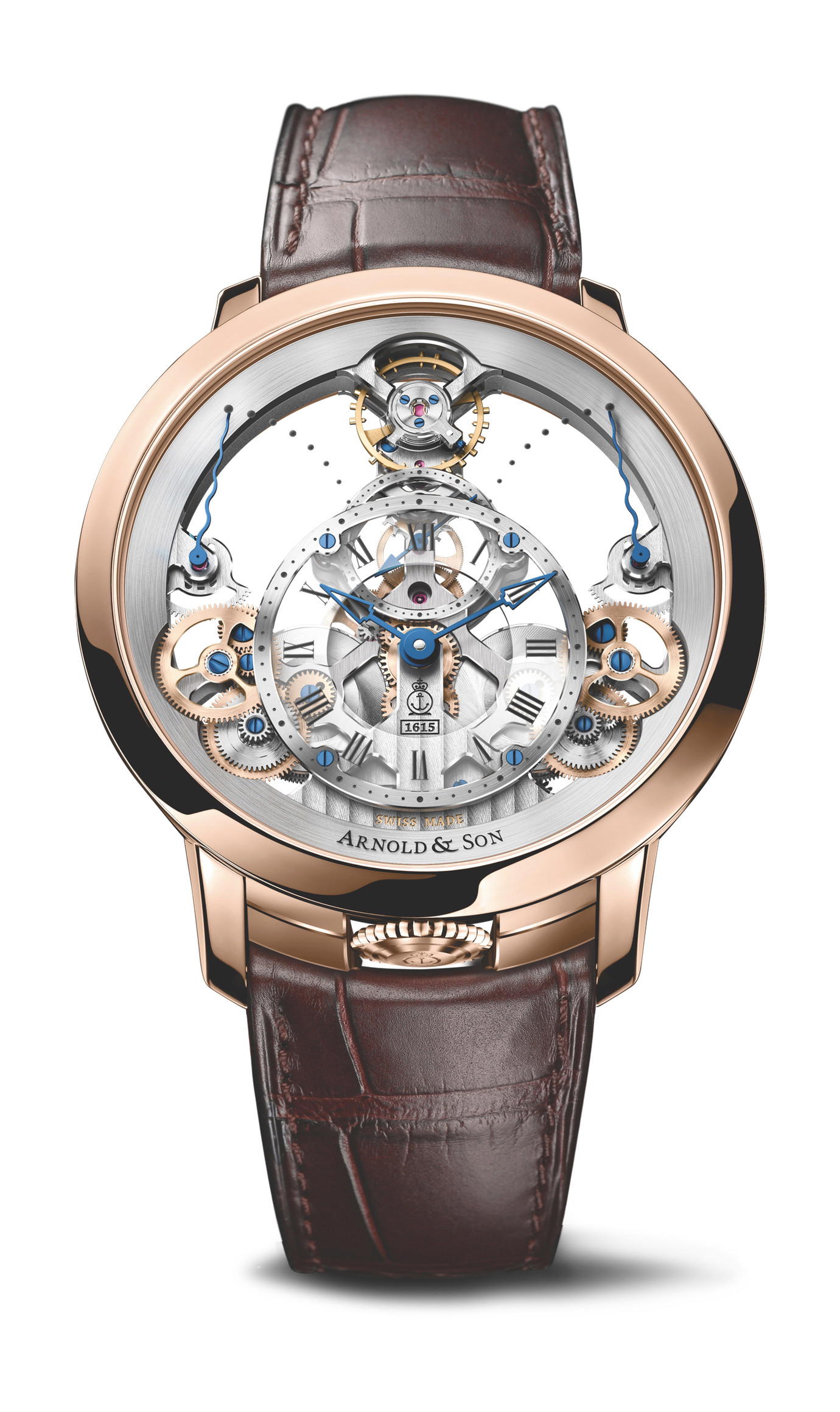 Arnold & Son Time Pyramid Steel