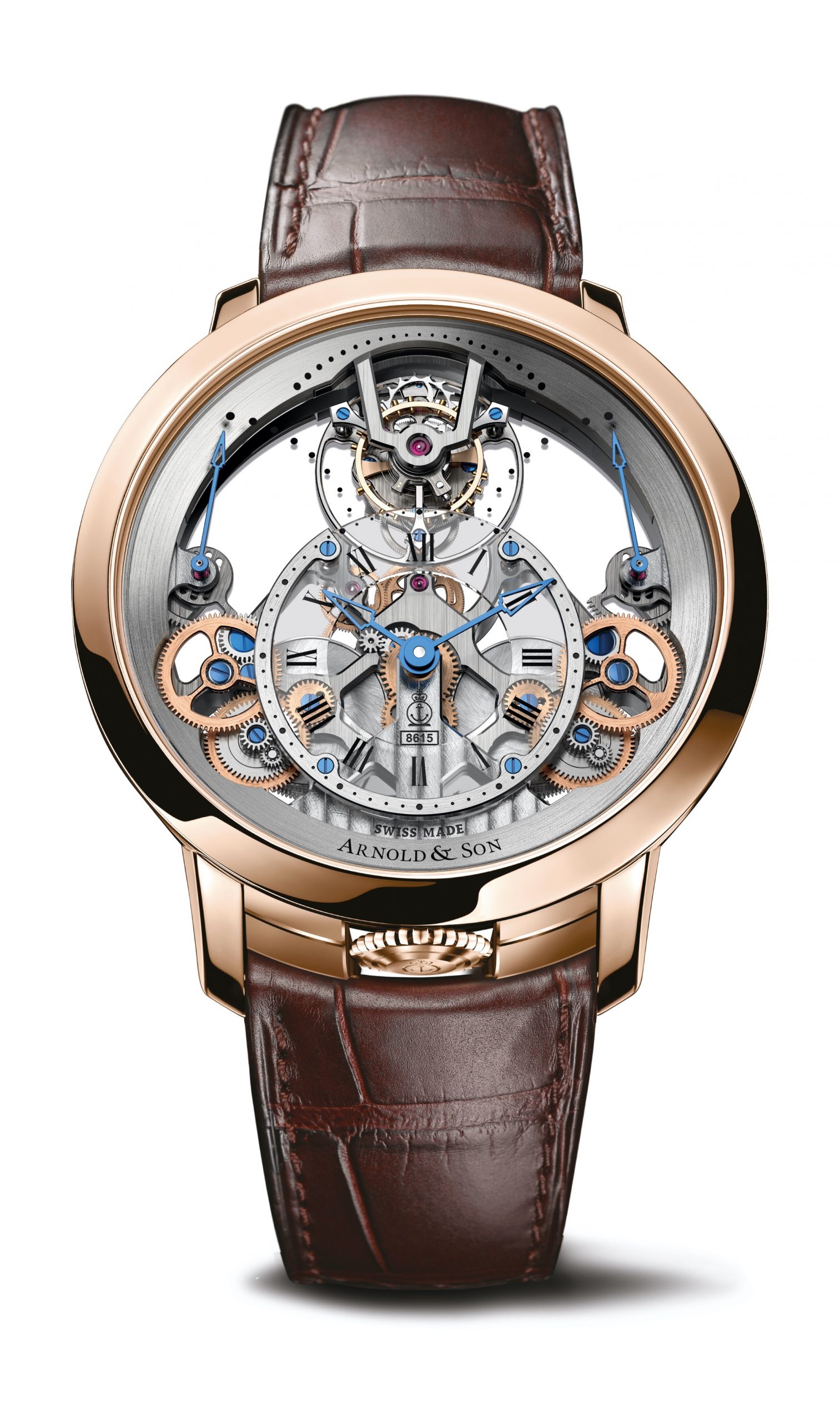 Arnold &amp; Son Time Pyramid Tourbillon Gold