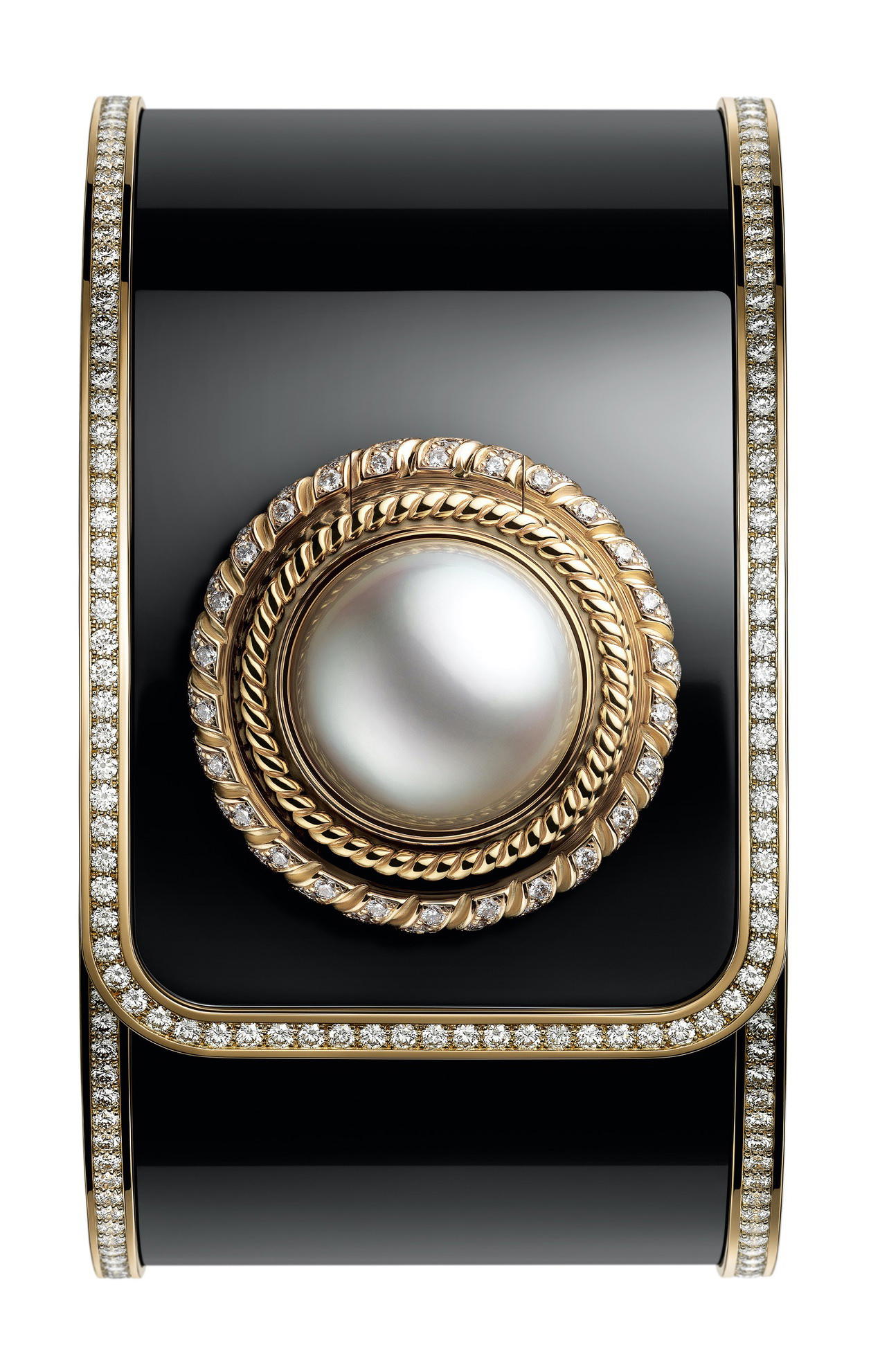 Chanel Mademoiselle Privé Bouton Ganse de Diamant