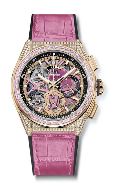 Zenith Defy 21 Pink Edition