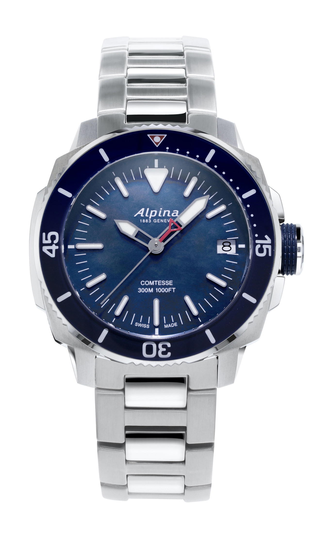 Alpina Seastrong Diver Comtesse Quartz