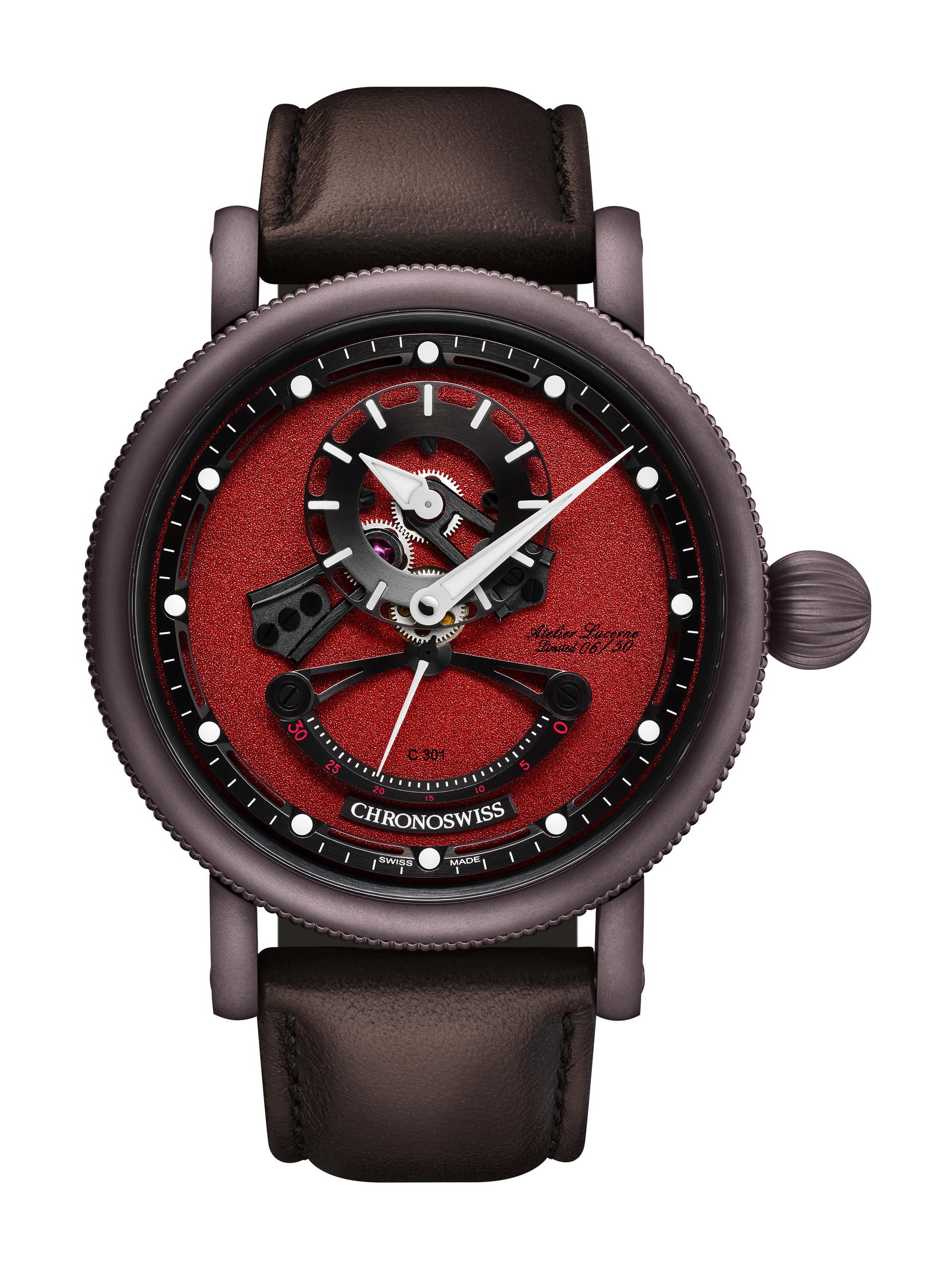 Chronoswiss Open Gear ReSec Chocolate