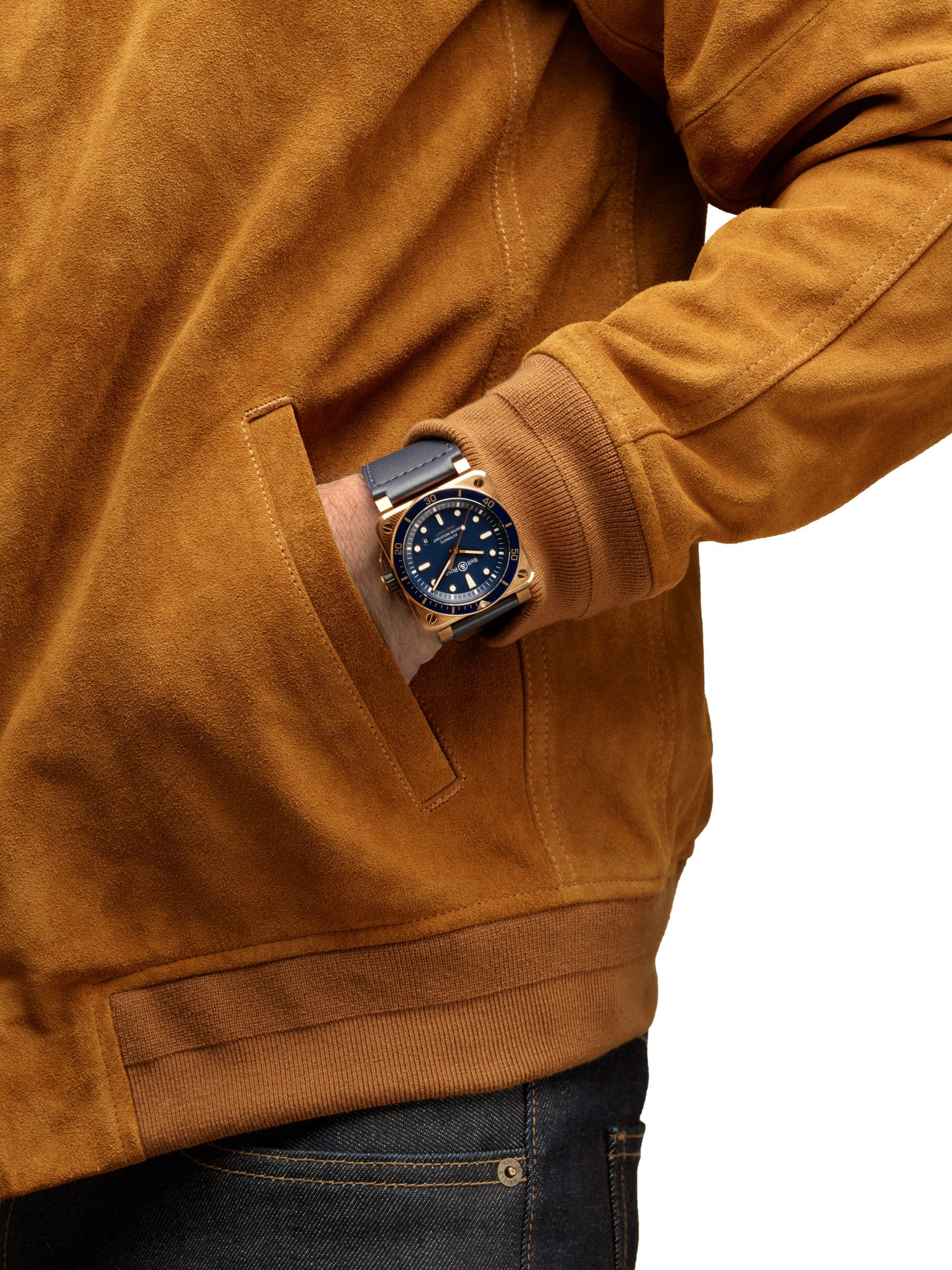 Bell &amp; Ross BR 03-92 Diver Blue Bronze