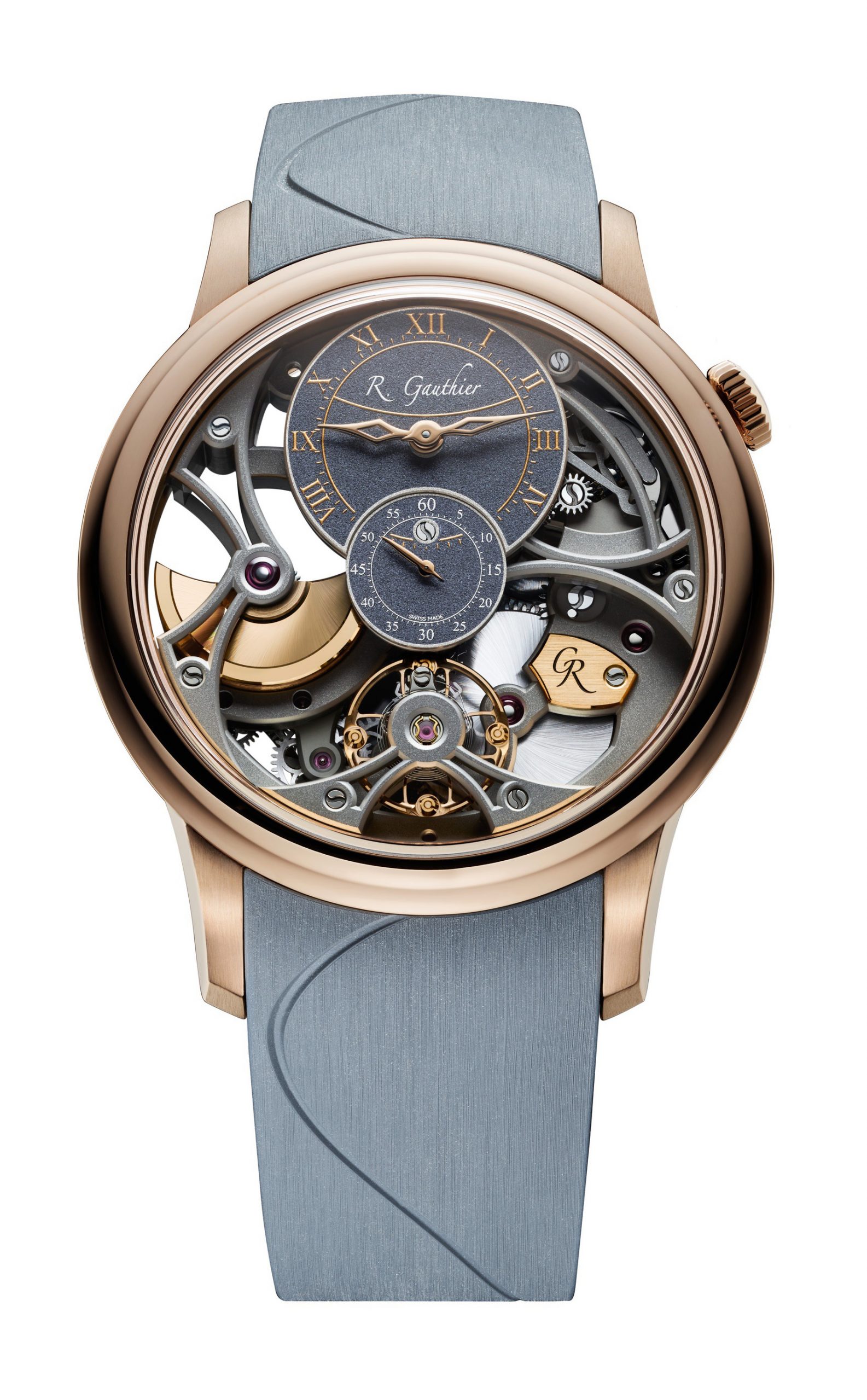 Romain Gauthier Insight Micro-rotor Squelette Red Gold