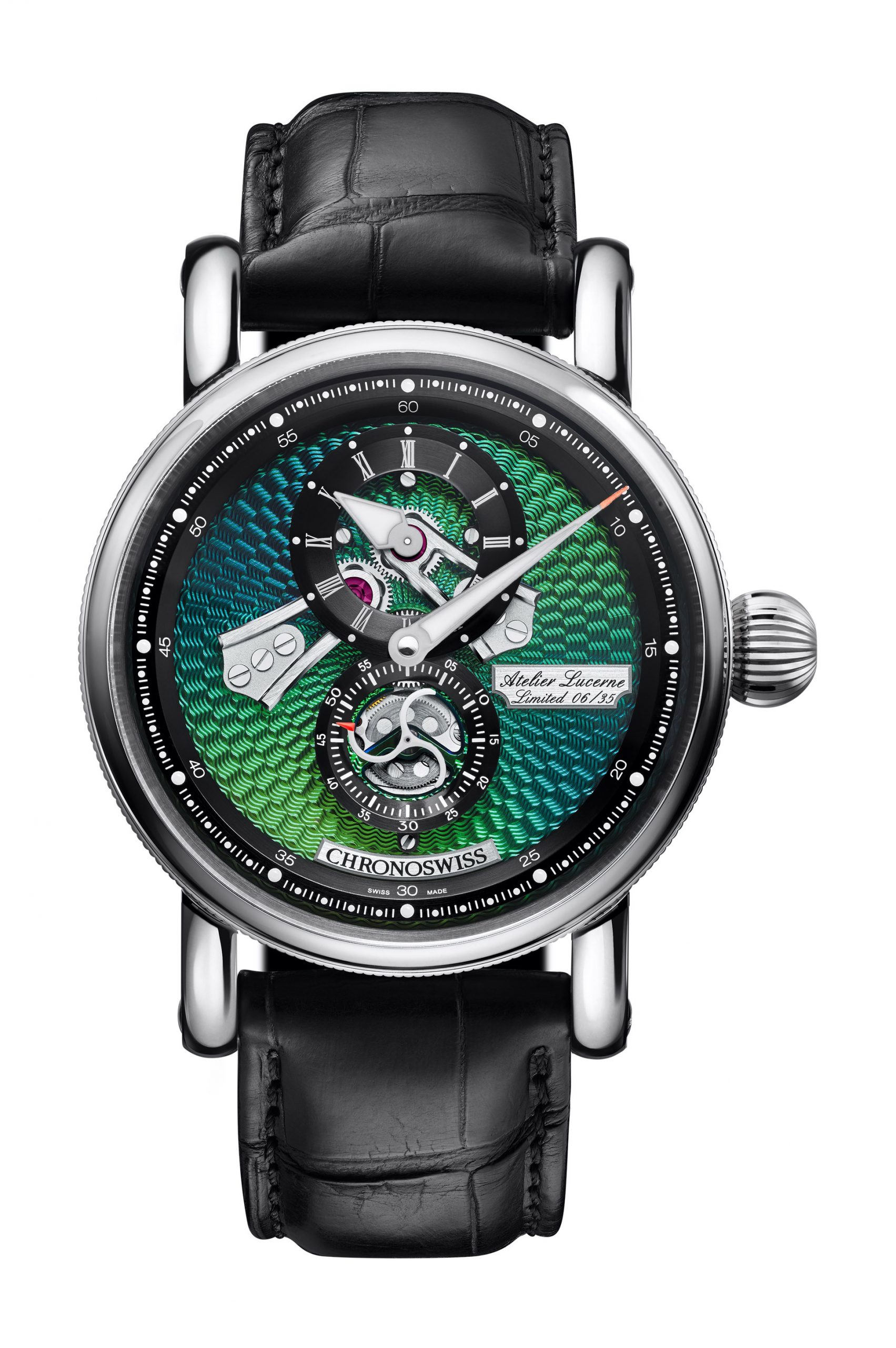 Chronoswiss Flying Regulator Open Gear "Ocean"