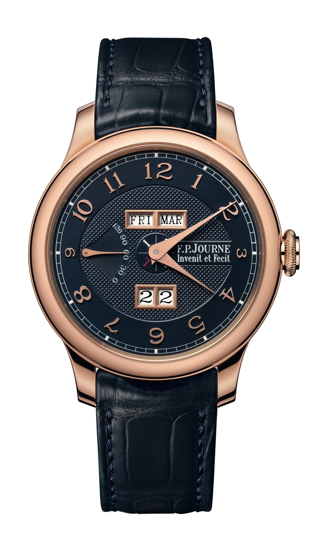 F.P.Journe Quantième Perpétuel Blue Silver Dial
