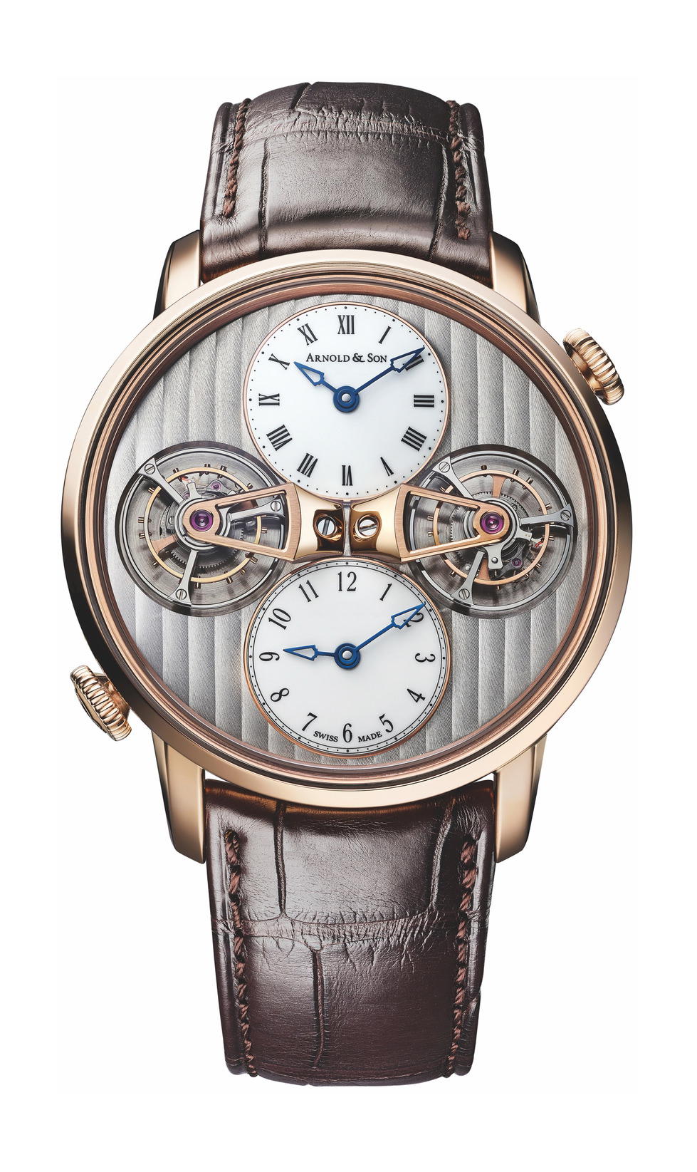 Arnold & Son Double Tourbillon Red Gold