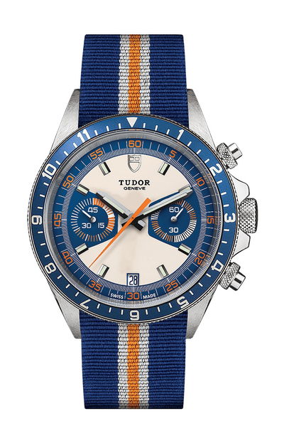 TUDOR Heritage Chrono Blue