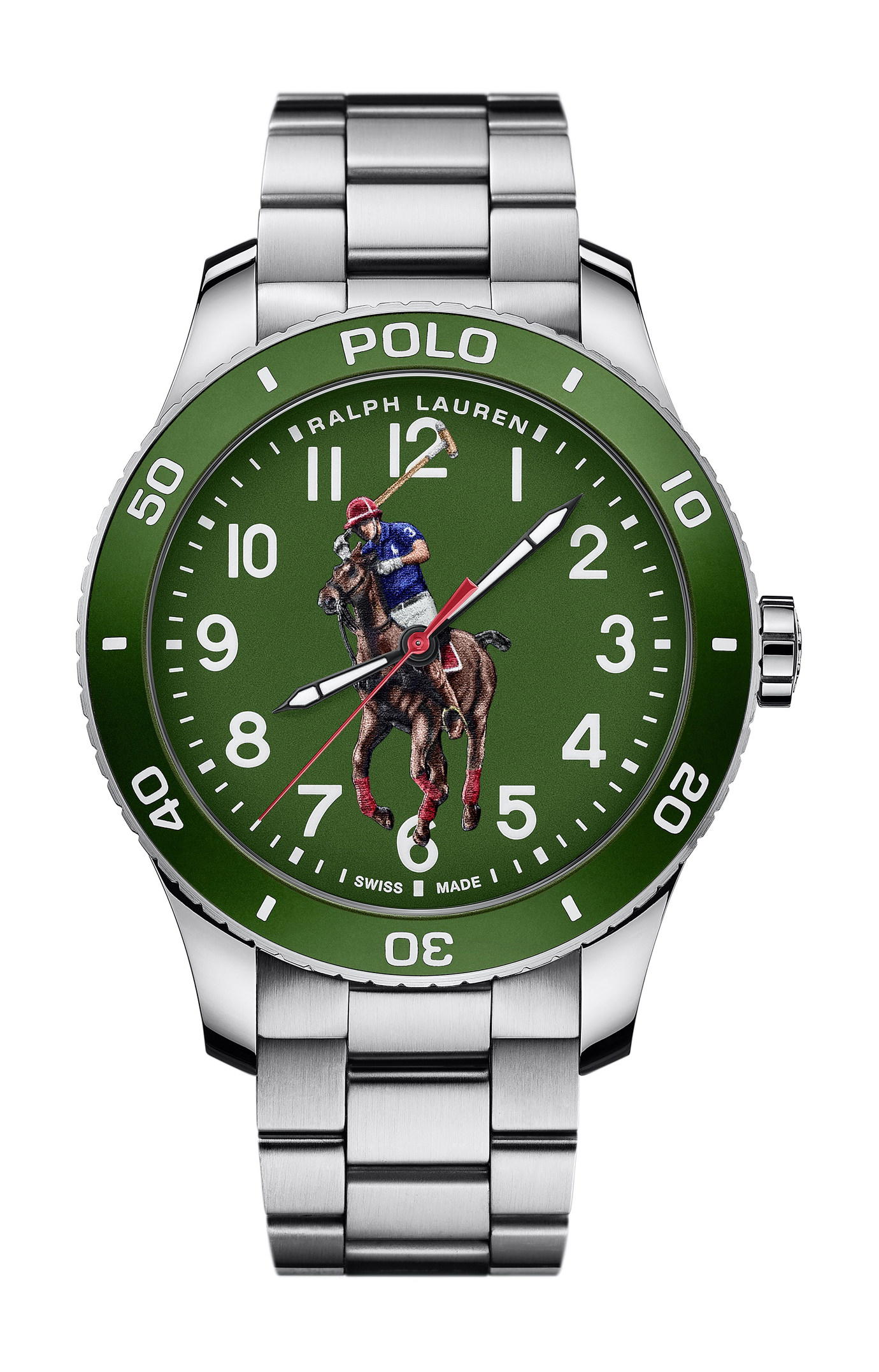 Ralph Lauren The Polo Watch Green Dial