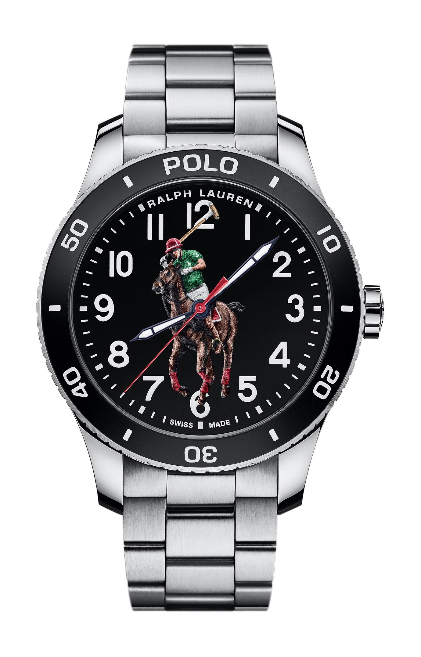 Ralph Lauren The Polo Watch Black Dial