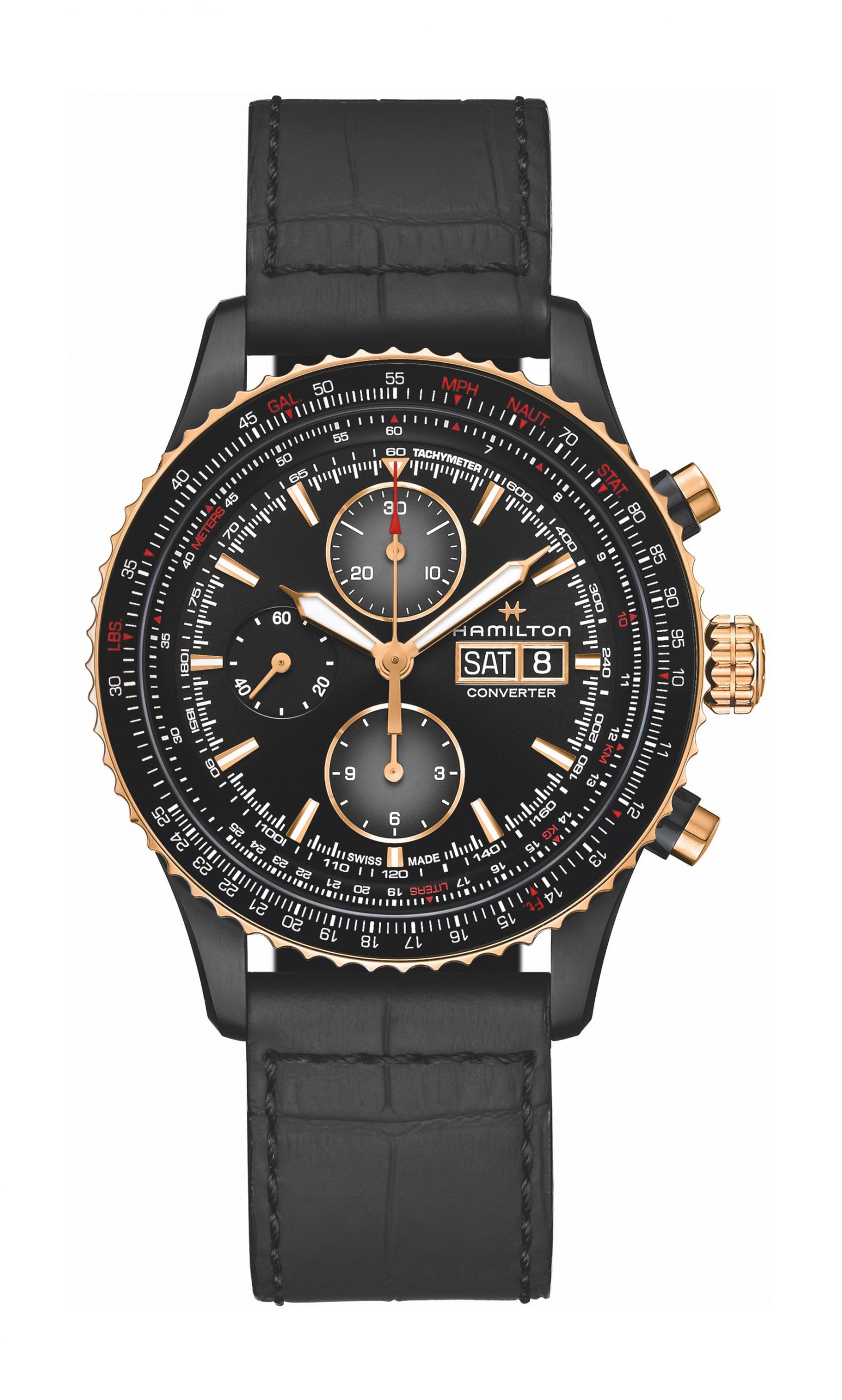 Hamilton Khaki Aviation Converter Auto Chrono