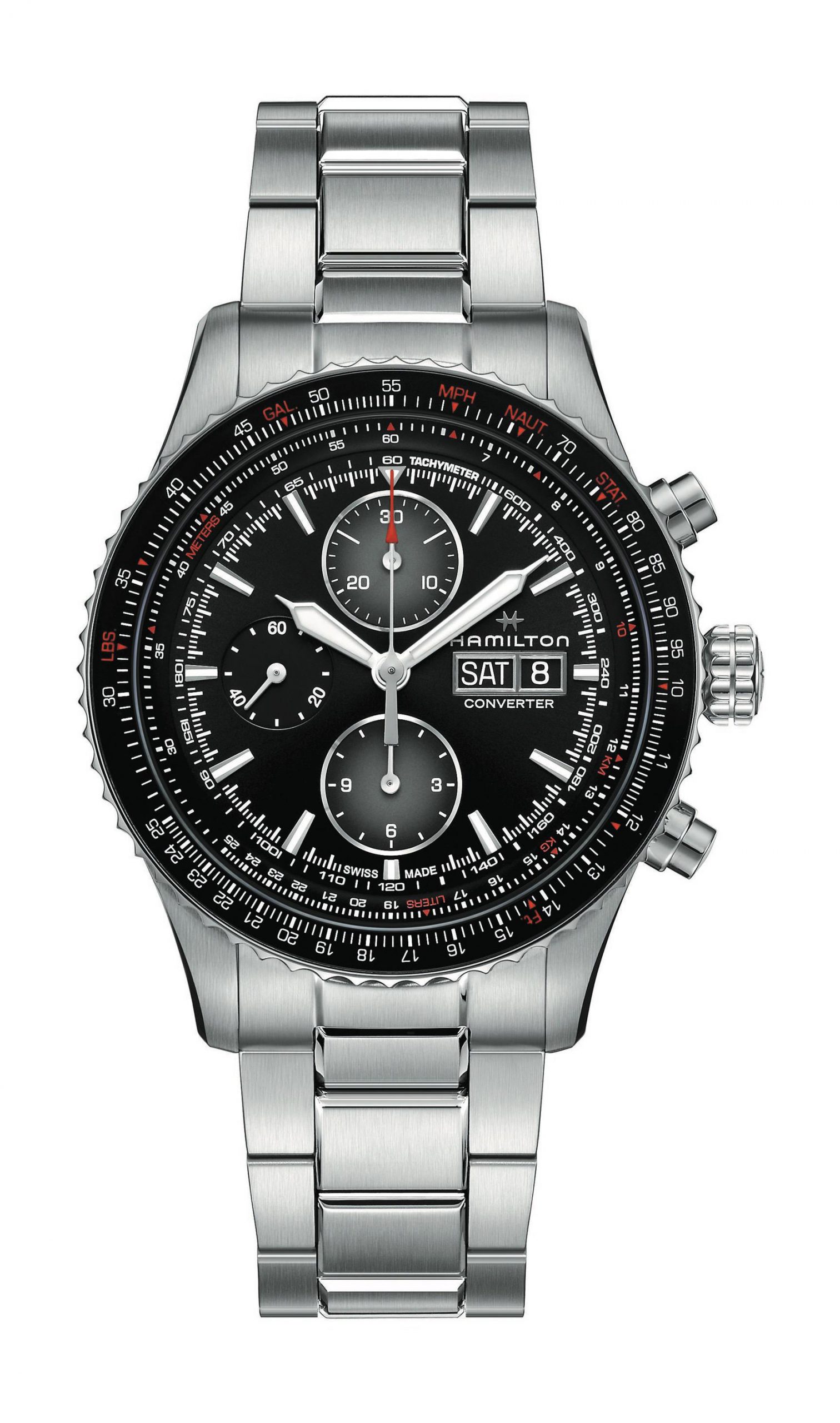 Hamilton Khaki Aviation Converter Auto Chrono