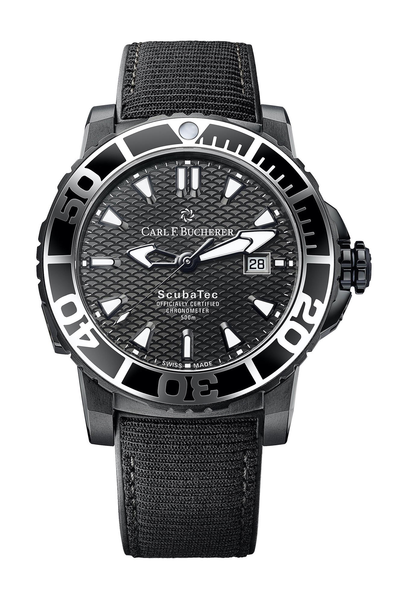 Carl F. Bucherer Patravi ScubaTec Black