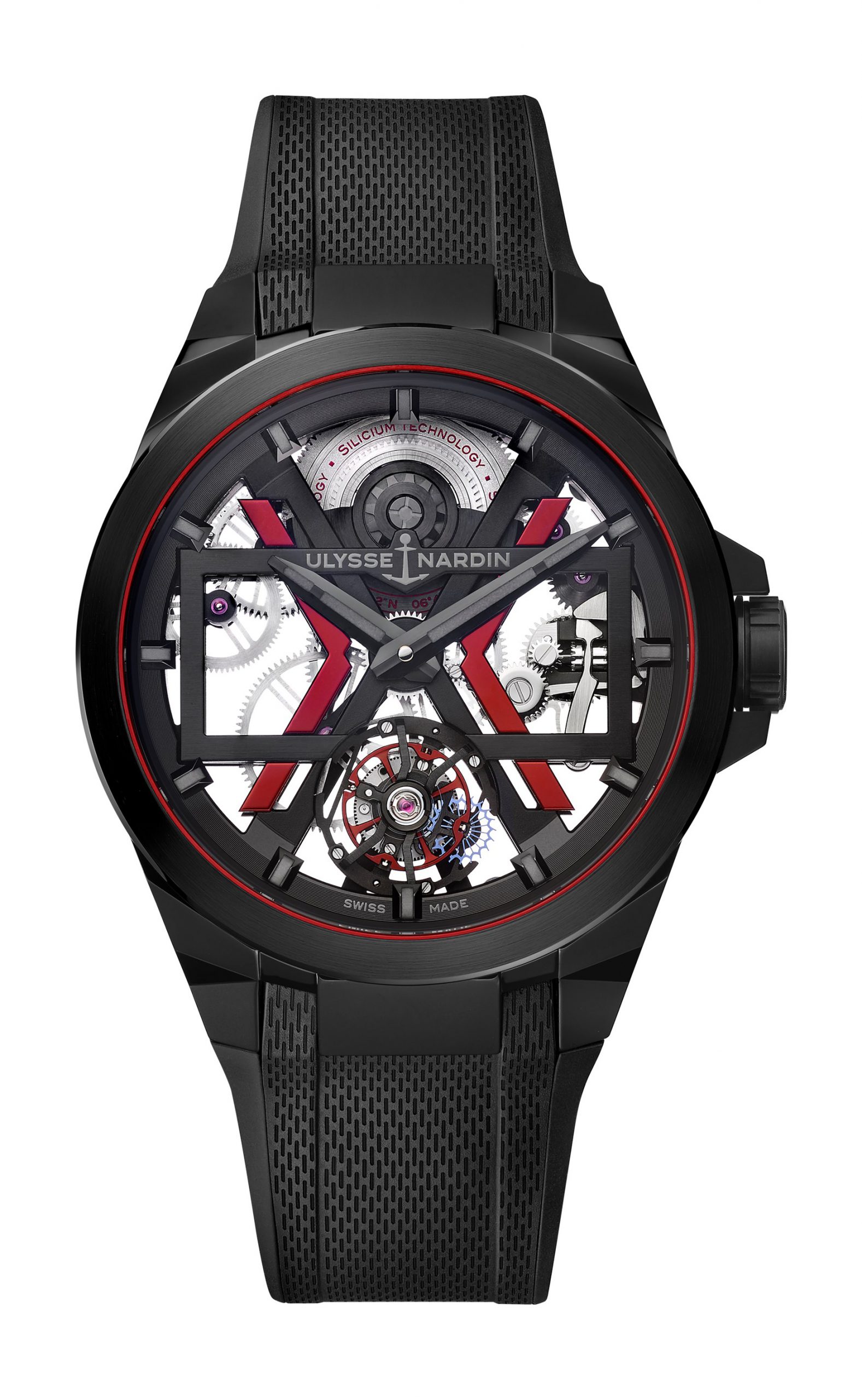 Ulysse Nardin Executive Black Blast