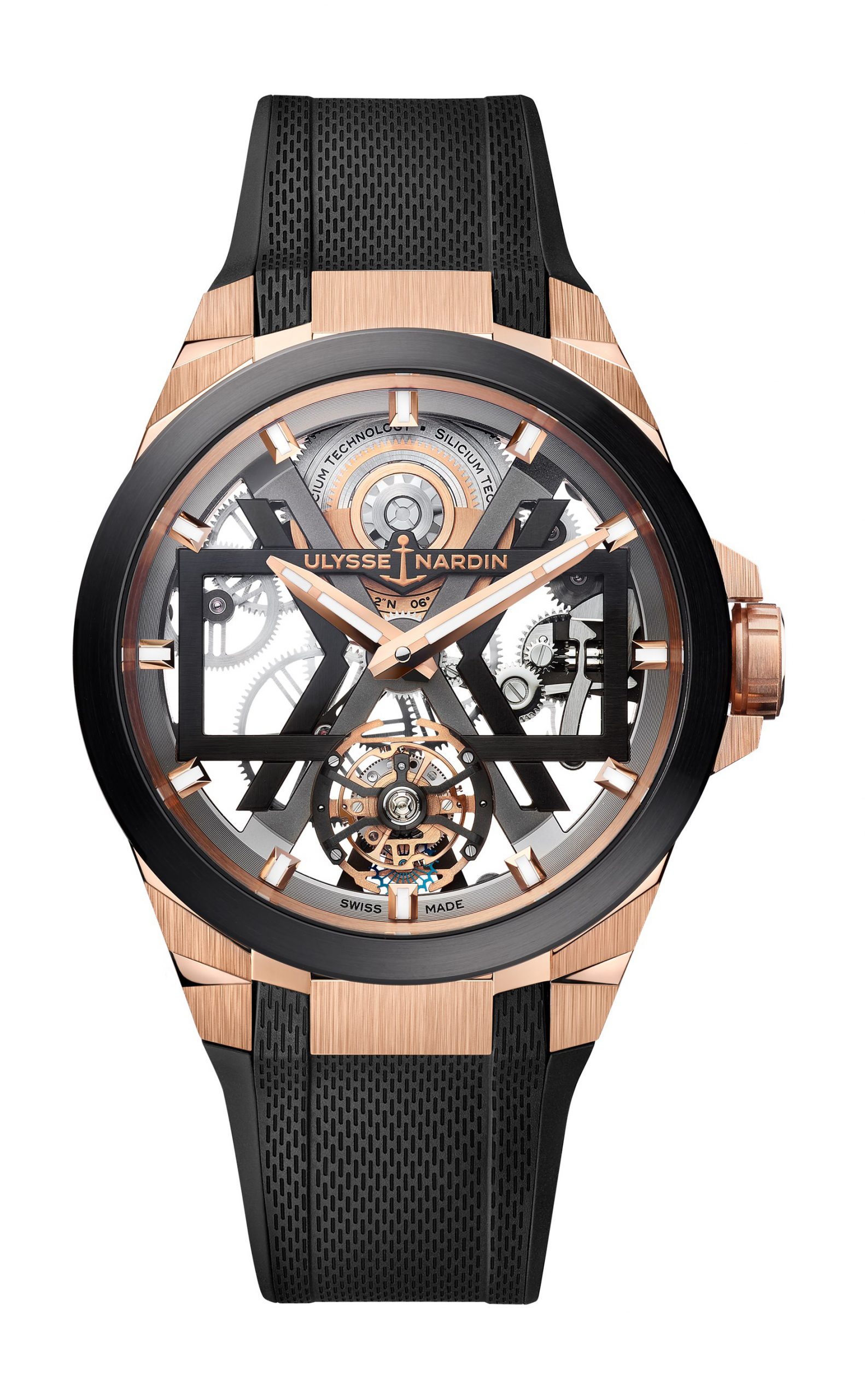 Ulysse Nardin Executive Rose Gold Blast