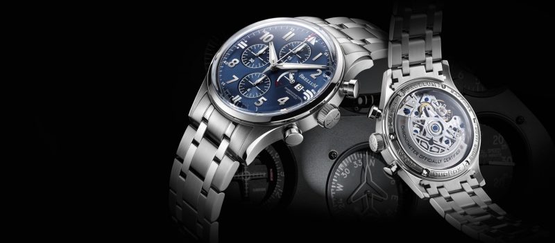 Brellum Pilot Power Gauge Chronometer