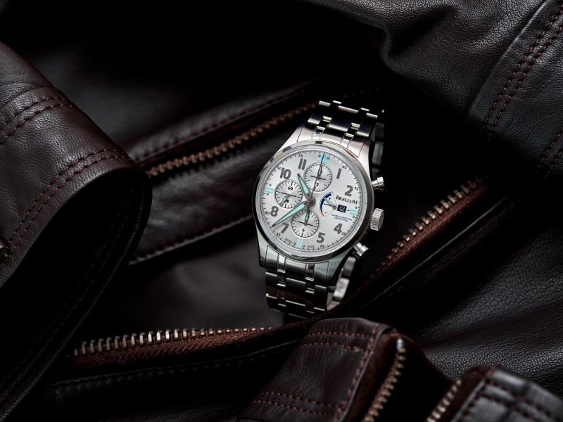 Brellum Pilot Power Gauge Chronometer