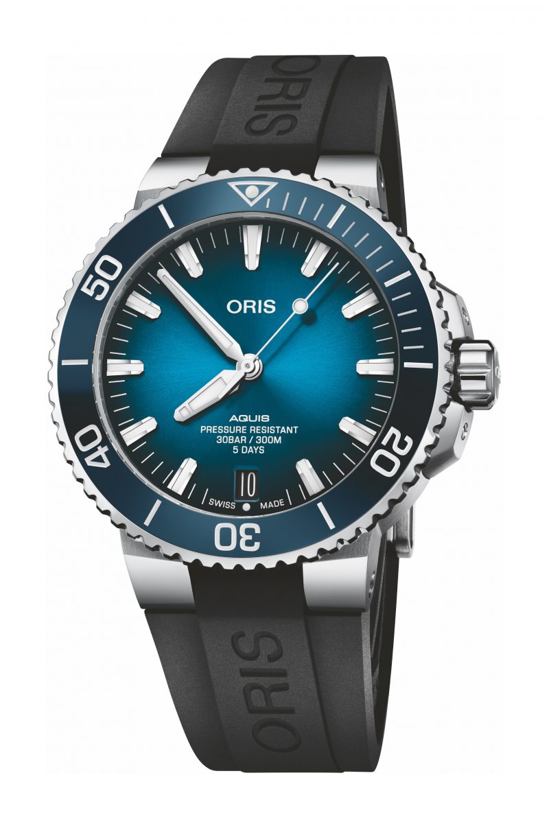 01 400 7763 4135-07 4 24 74EB - Oris Aquis Date Calibre 400