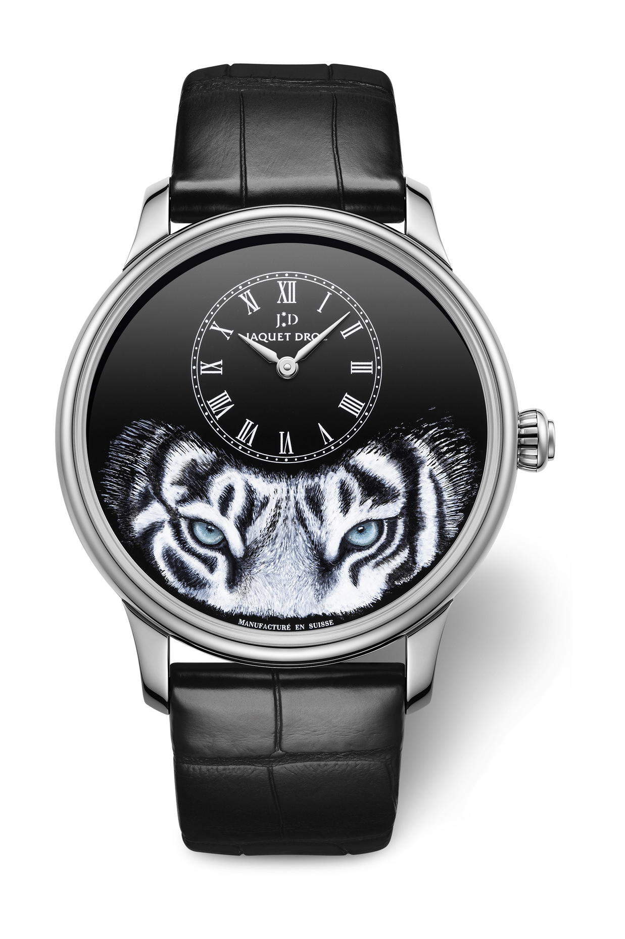 Jaquet Droz Petite Heure Minute "Tiger"