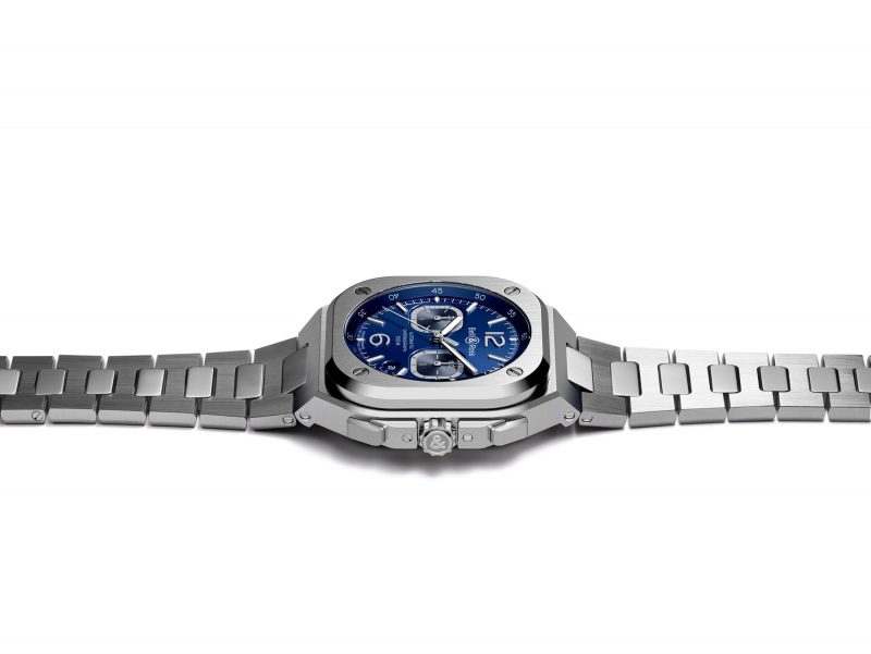 Bell &amp; Ross BR 05 Chrono Blue Steel