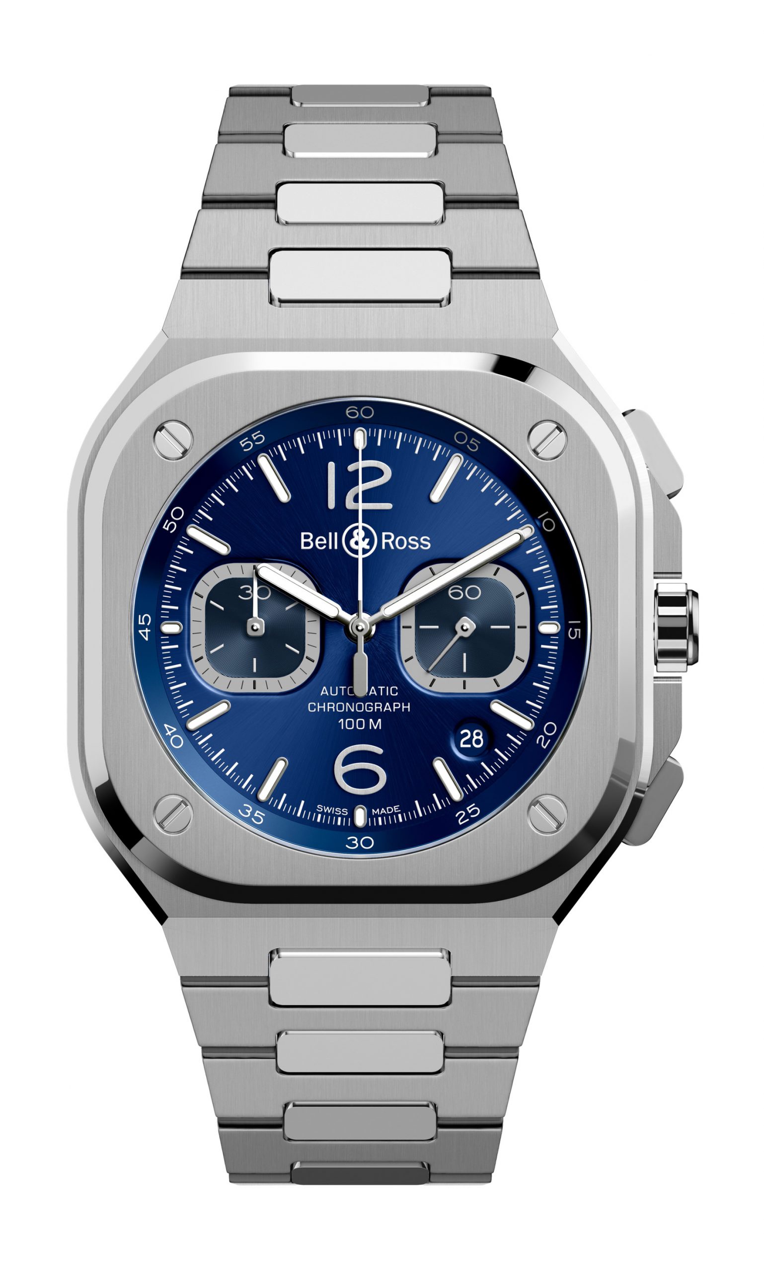 Bell &amp; Ross BR 05 Chrono Blue Steel