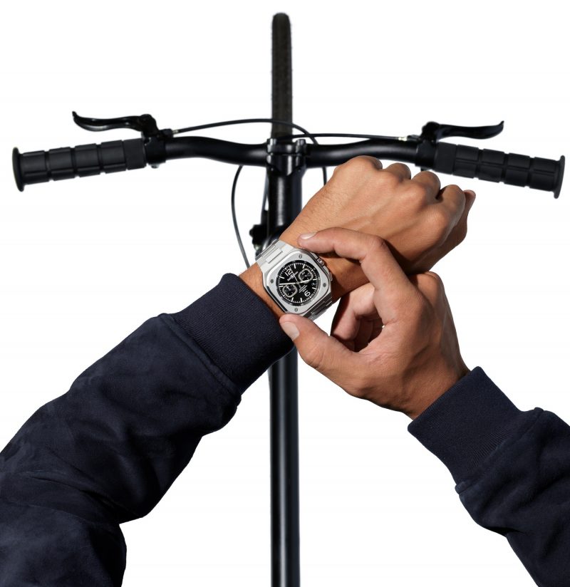 Bell &amp; Ross BR 05 Chrono Black Steel